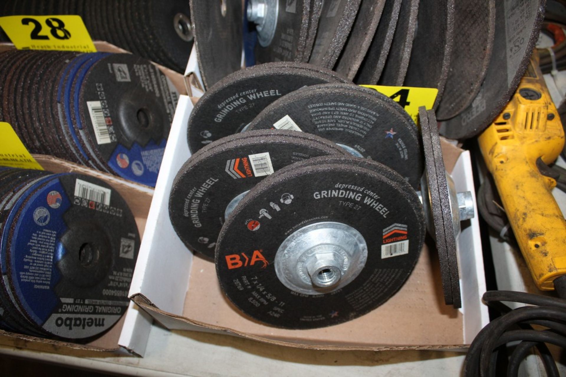 BA GRINDING WHEELS, 7"