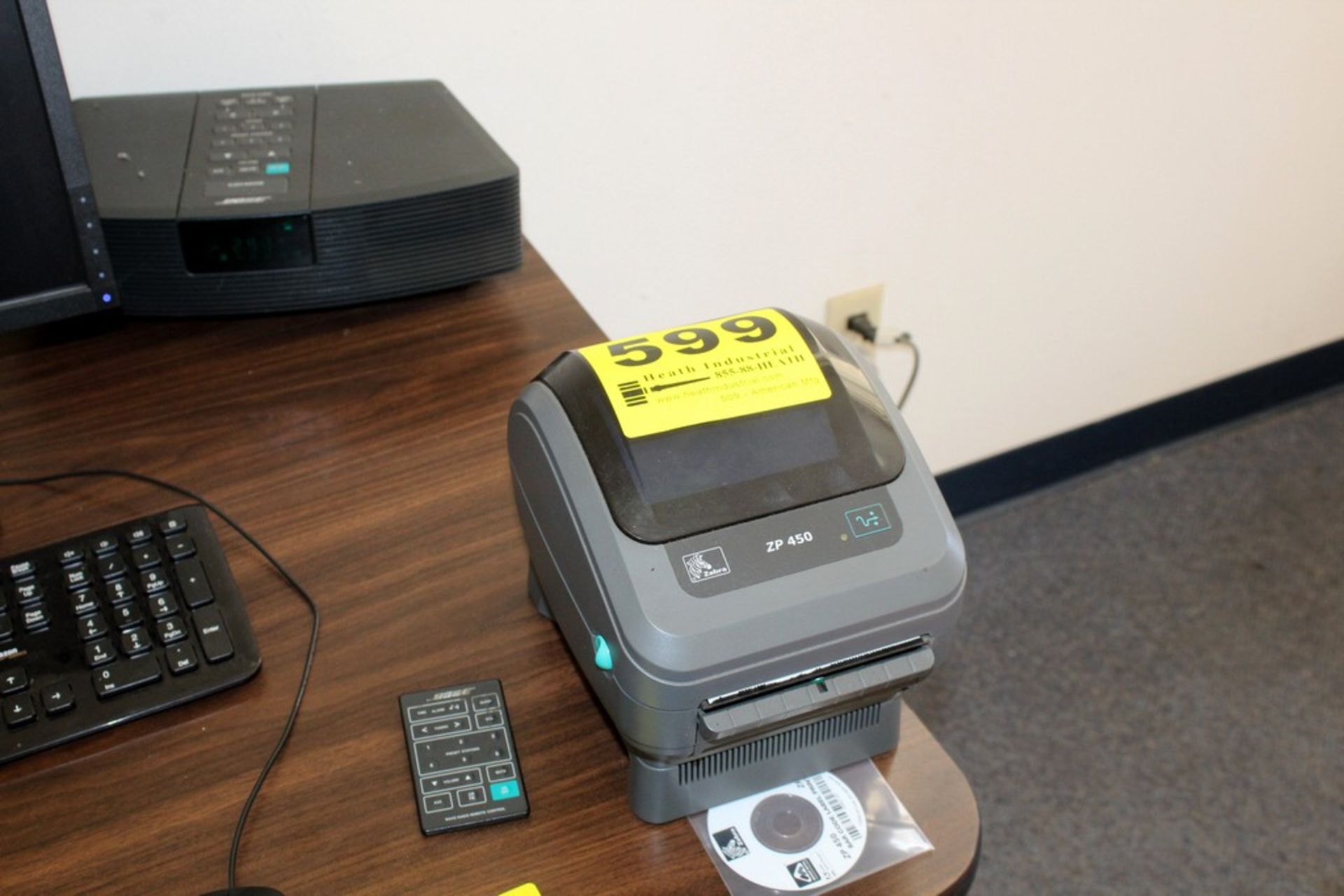 ZEBRA MODEL ZP450 LABEL PRINTER