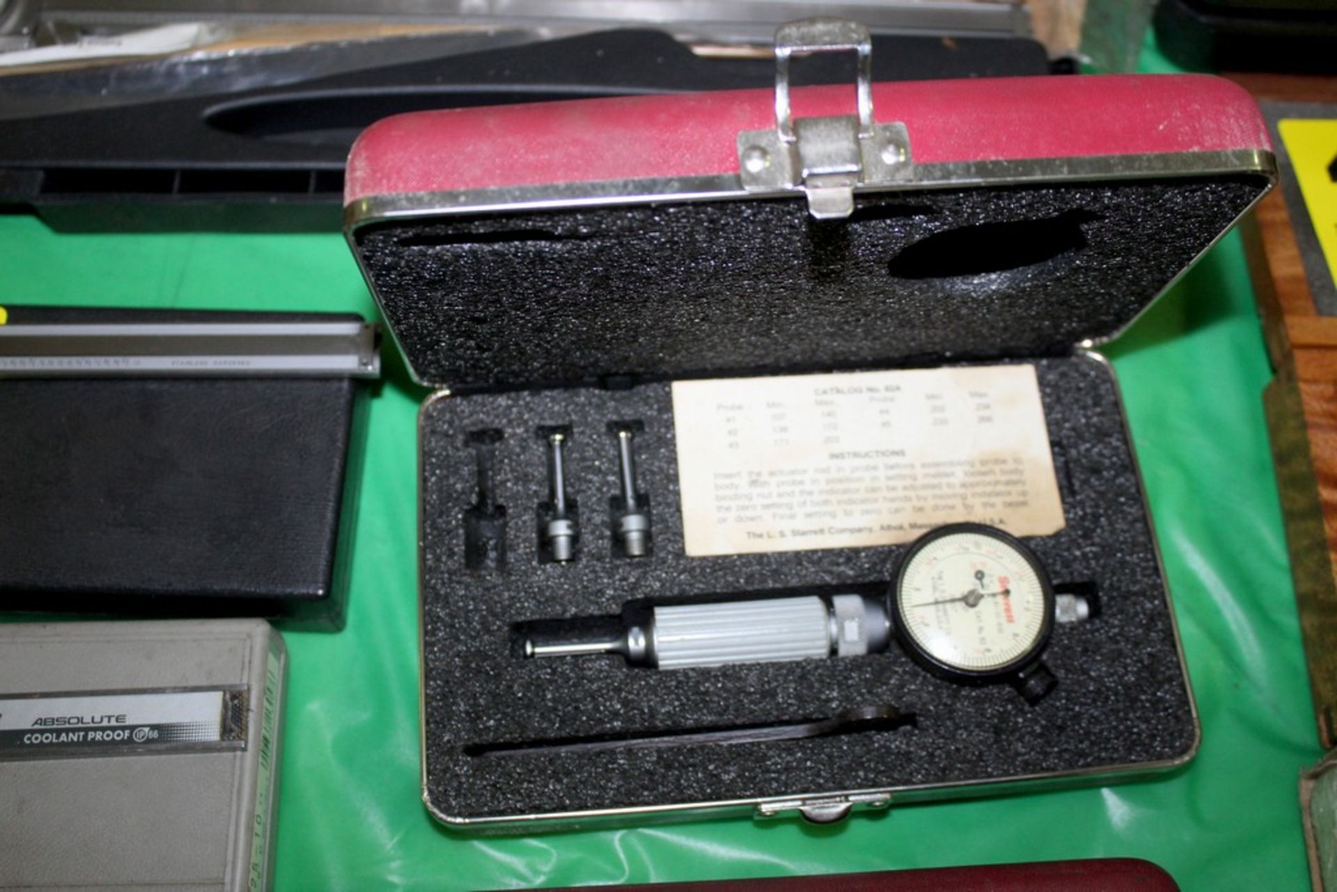 STARRETT DIAL BORE GAGE .107-.203