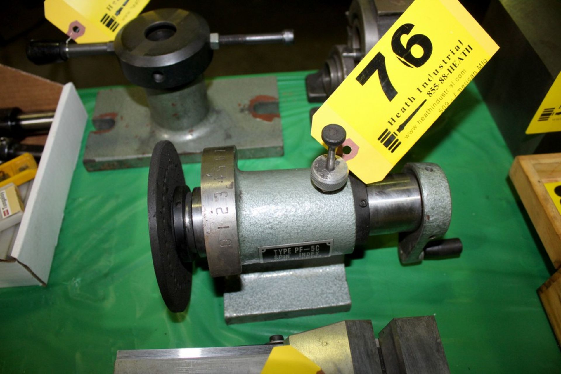 5C COLLET SPIN INDEX TYPE PF-5C