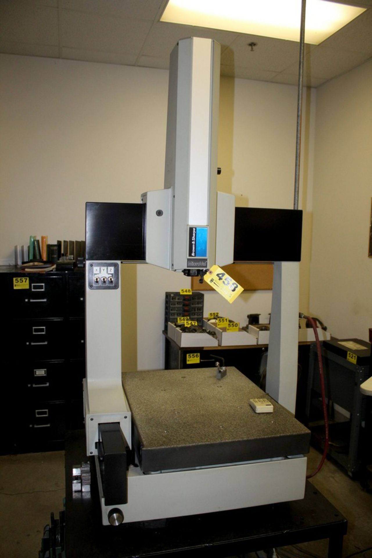 BROWN & SHARPE MODEL MICROVAL COORDINATE MEASURING MACHINE, S/N 110383, 21-1/2”X29-1/2” GRANITE