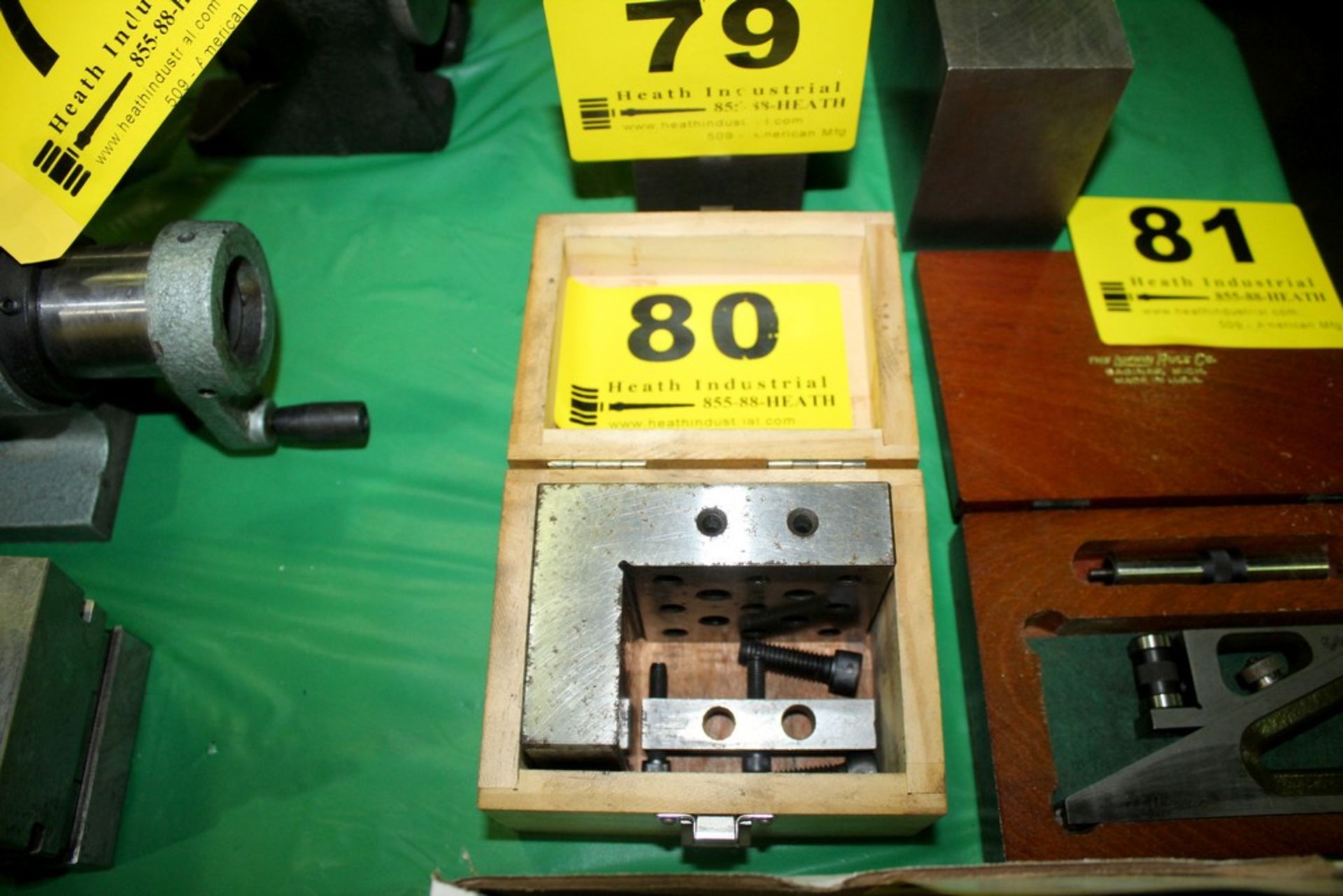 DRILLED AND TAPPED PRECISION ANGLE PLATE