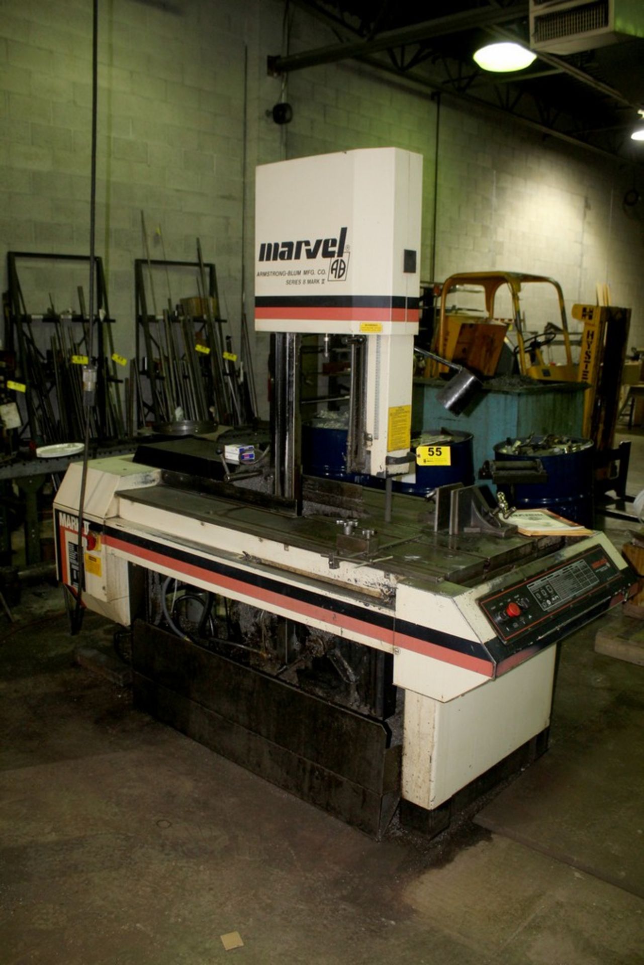 MARVEL SERIES 8 MODEL MARK II UNIVERSAL VERTICAL BAND SAW, S/N 826871