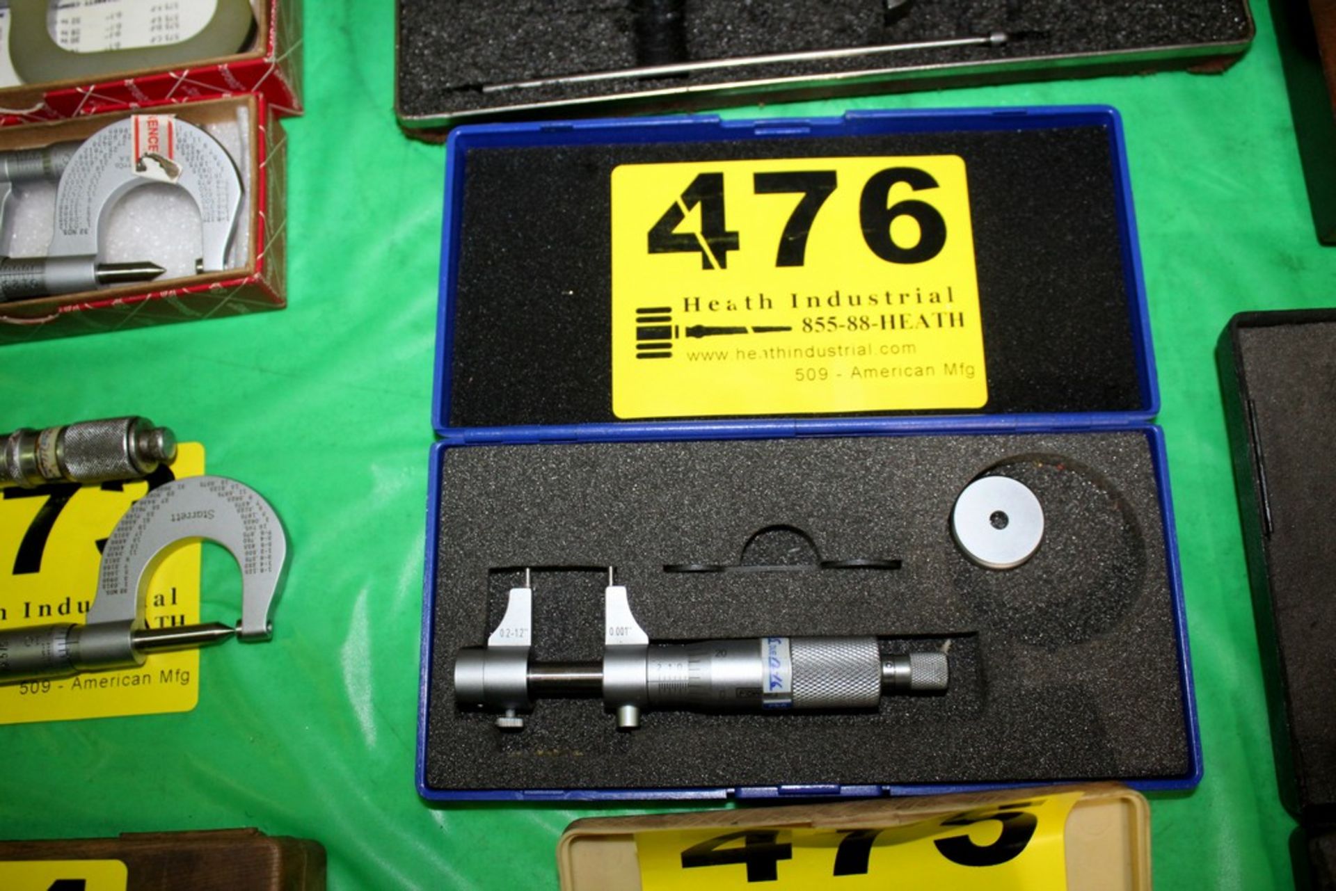 FOWLER 0.2"-1.2" CALIPER TYPE MICROMETER