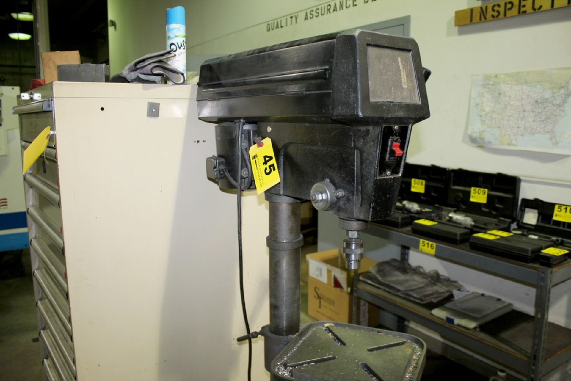 WILTON 16" MODEL 2800 FLOOR STANDING DRILL PRESS S/N 10807 - Image 3 of 3