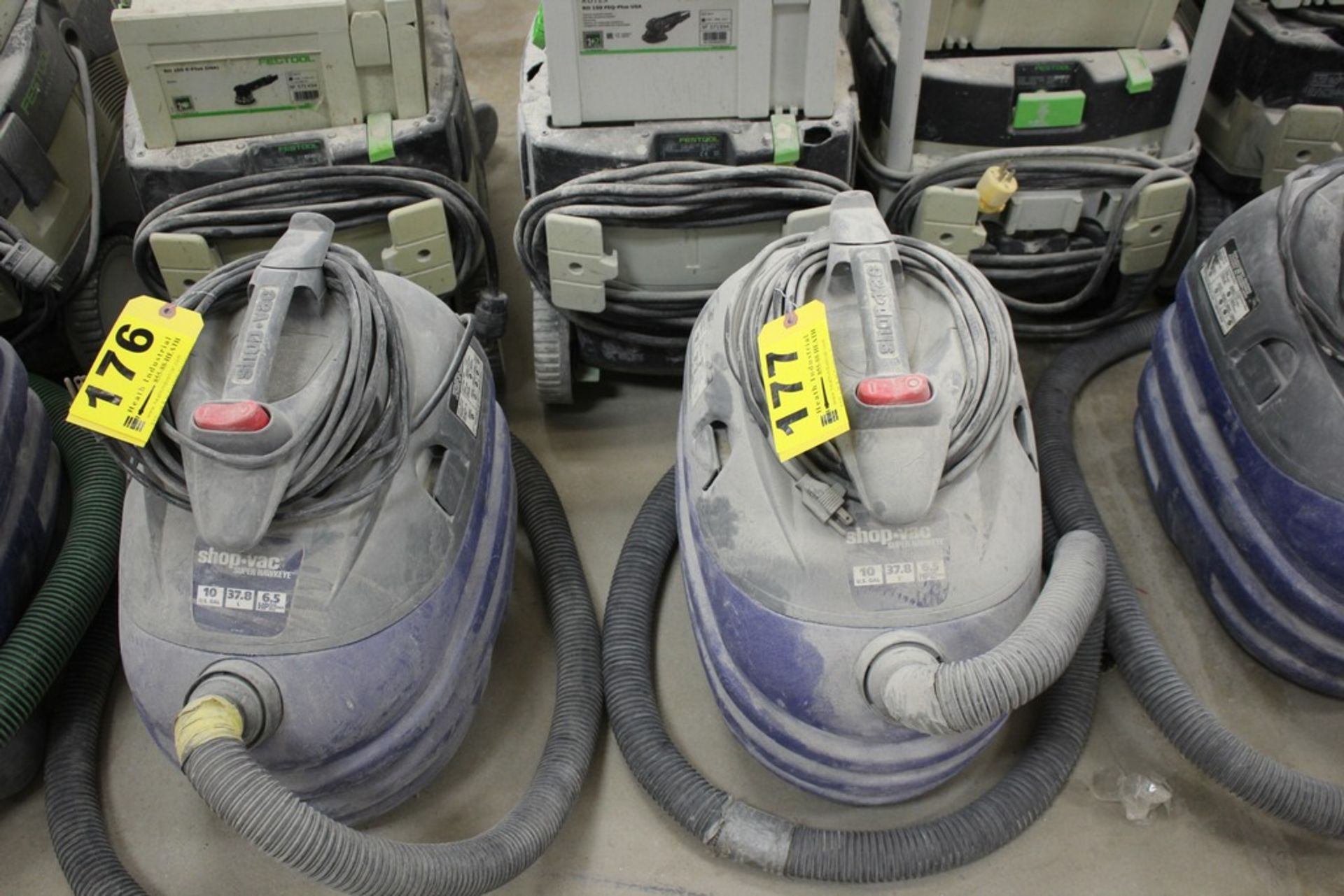 SHOP VAC 10 GALLON, 6.5 HP