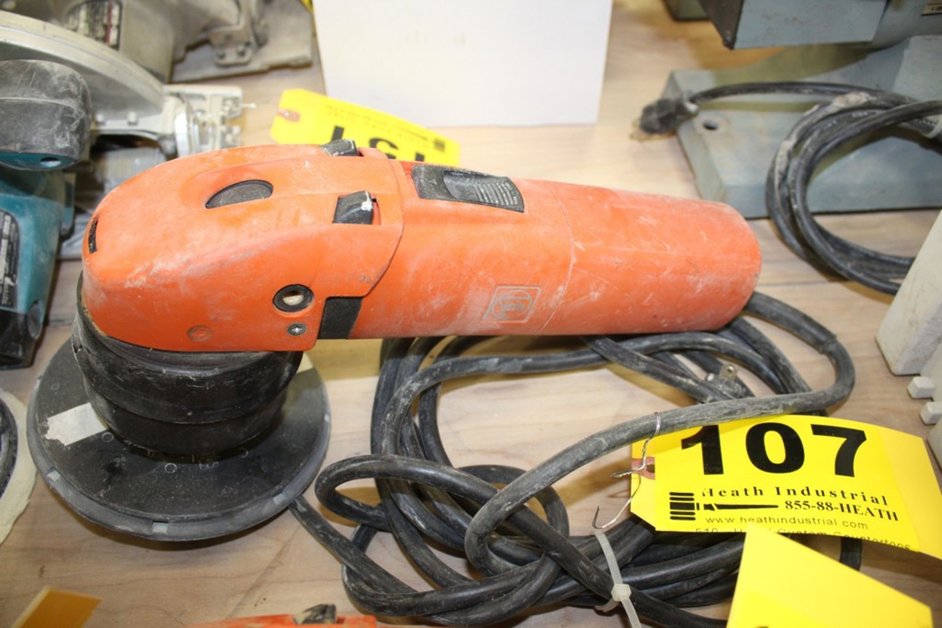 FEIN MODEL MOL-1200E 8" RANDOM ORBITAL SANDER - Image 2 of 2