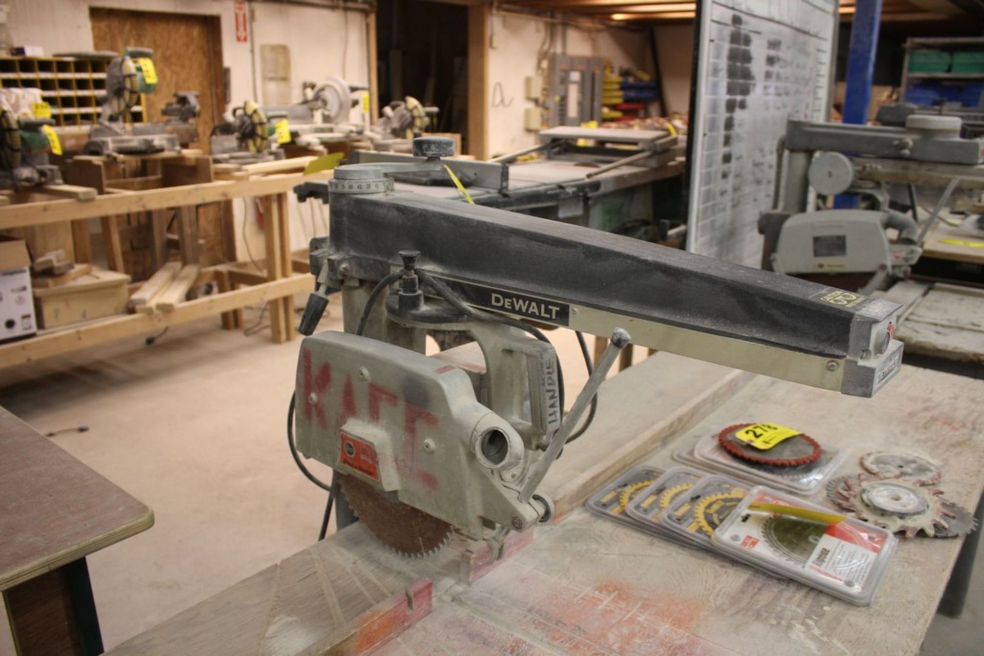 DEWALT-BLACK & DECKER 10" RADIAL ARM SAW - Image 6 of 6