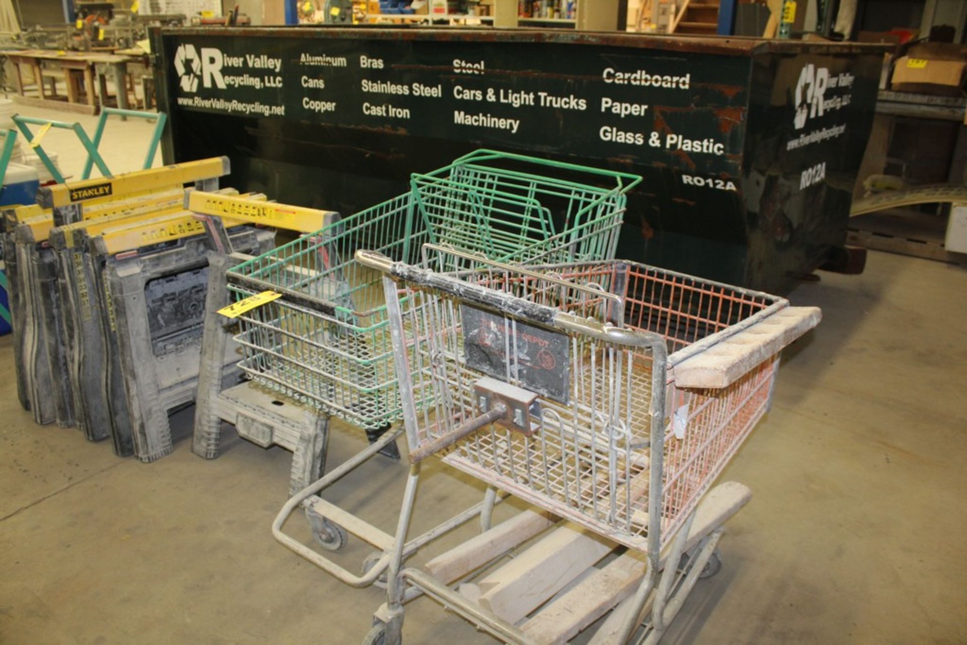 (2) SHOPPING CARTS