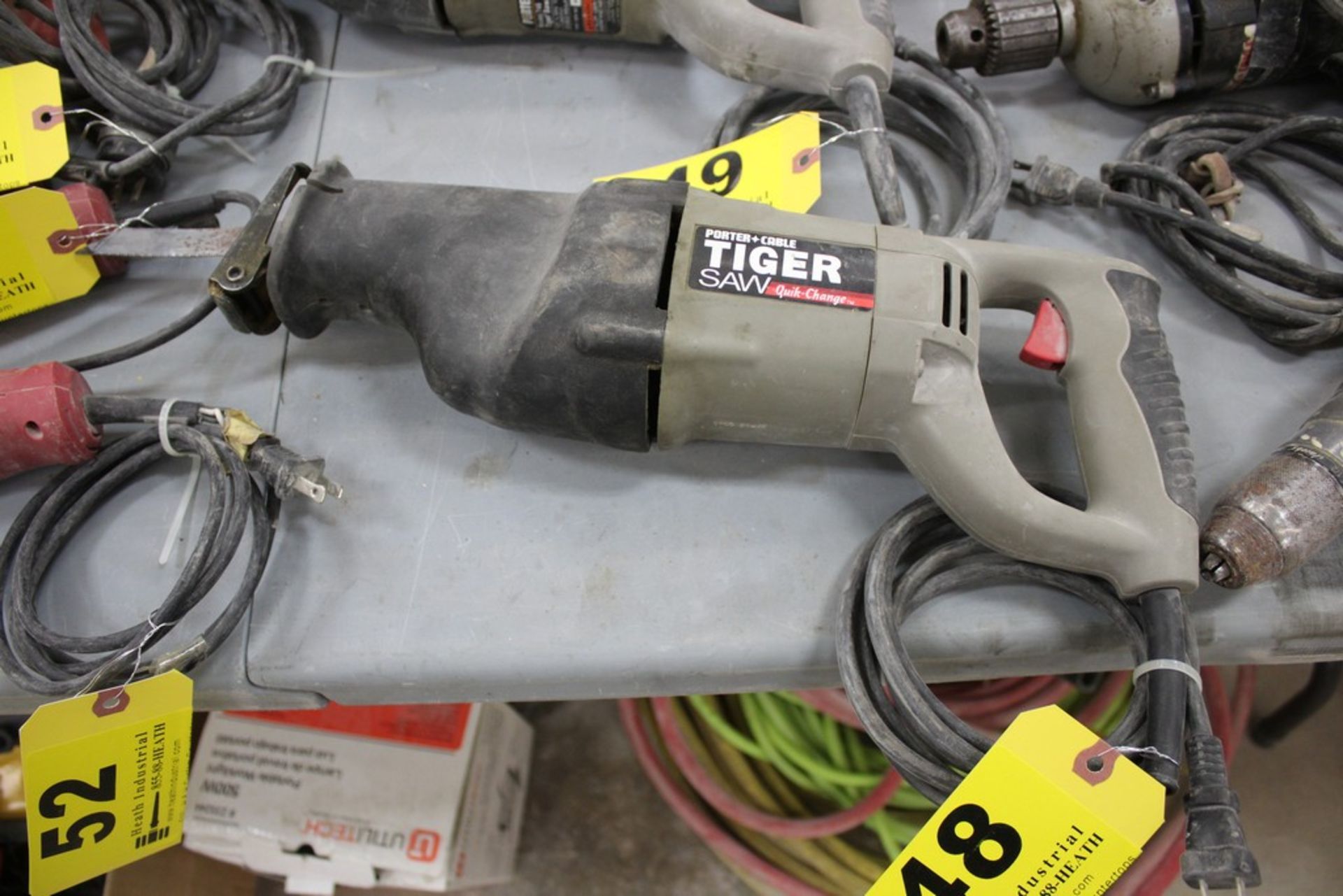 PORTER CABLE MODEL 741 TIGER SAW ELECTRIC RECIPROCATING SAW