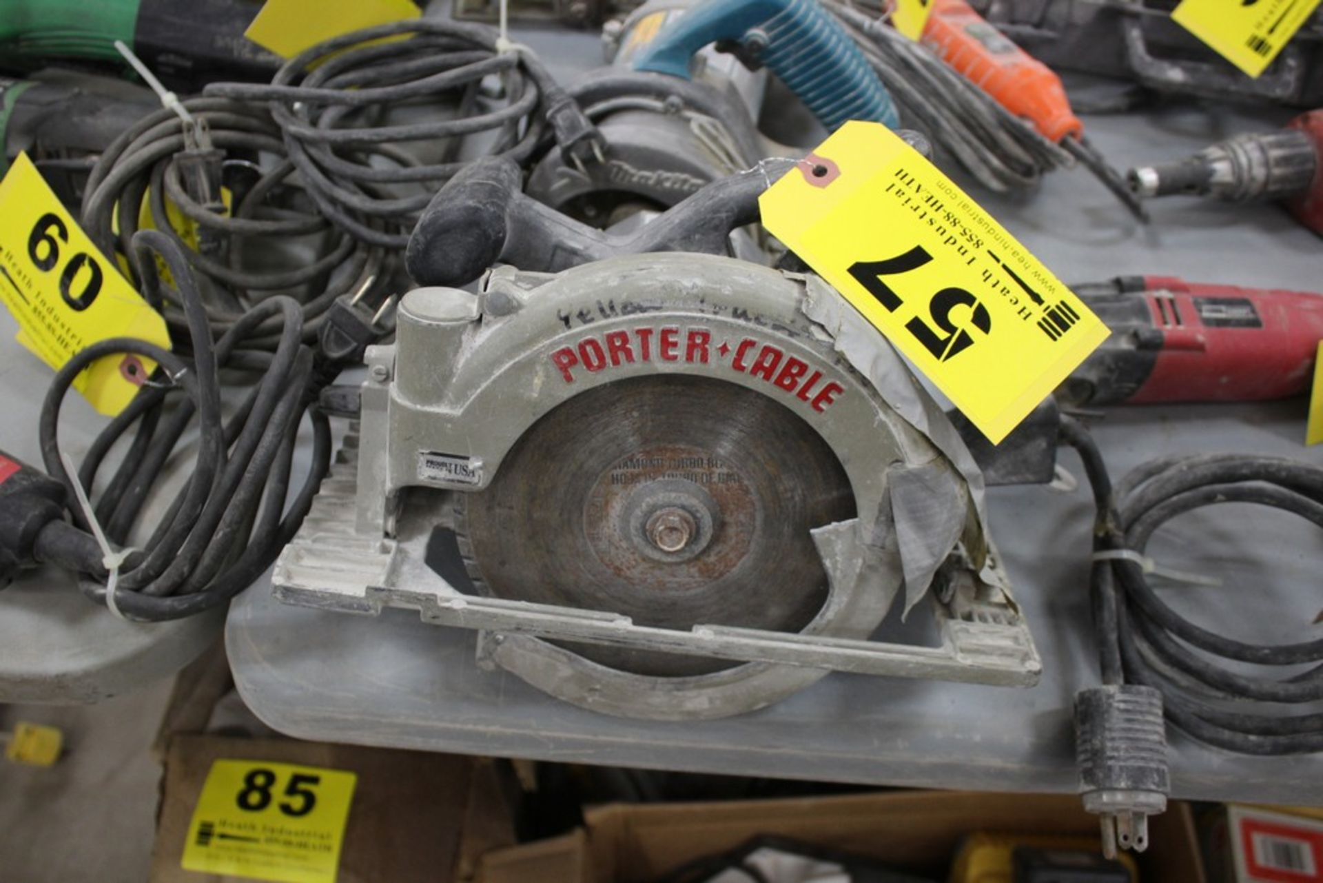 PORTER CABLE MODEL 743 7 1/4" HEAVY DUTY CIRCULAR SAW