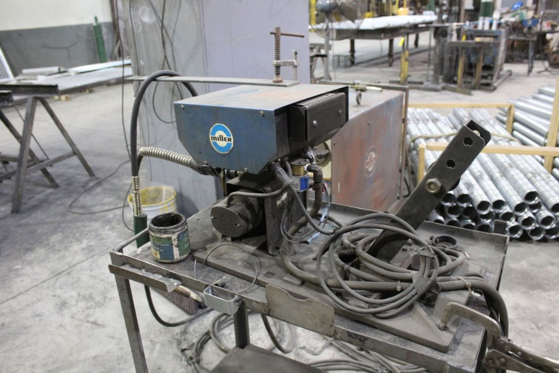 MILLER MODEL CP-250TS WELDER WITH MILLERMATIC S-52E WIRE FEED - Image 5 of 6