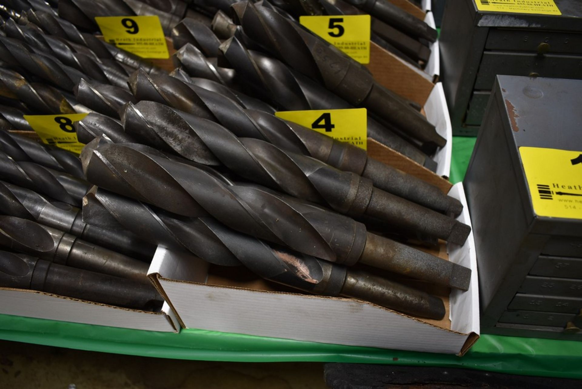 (7) TAPER SHANK DRILL BITS