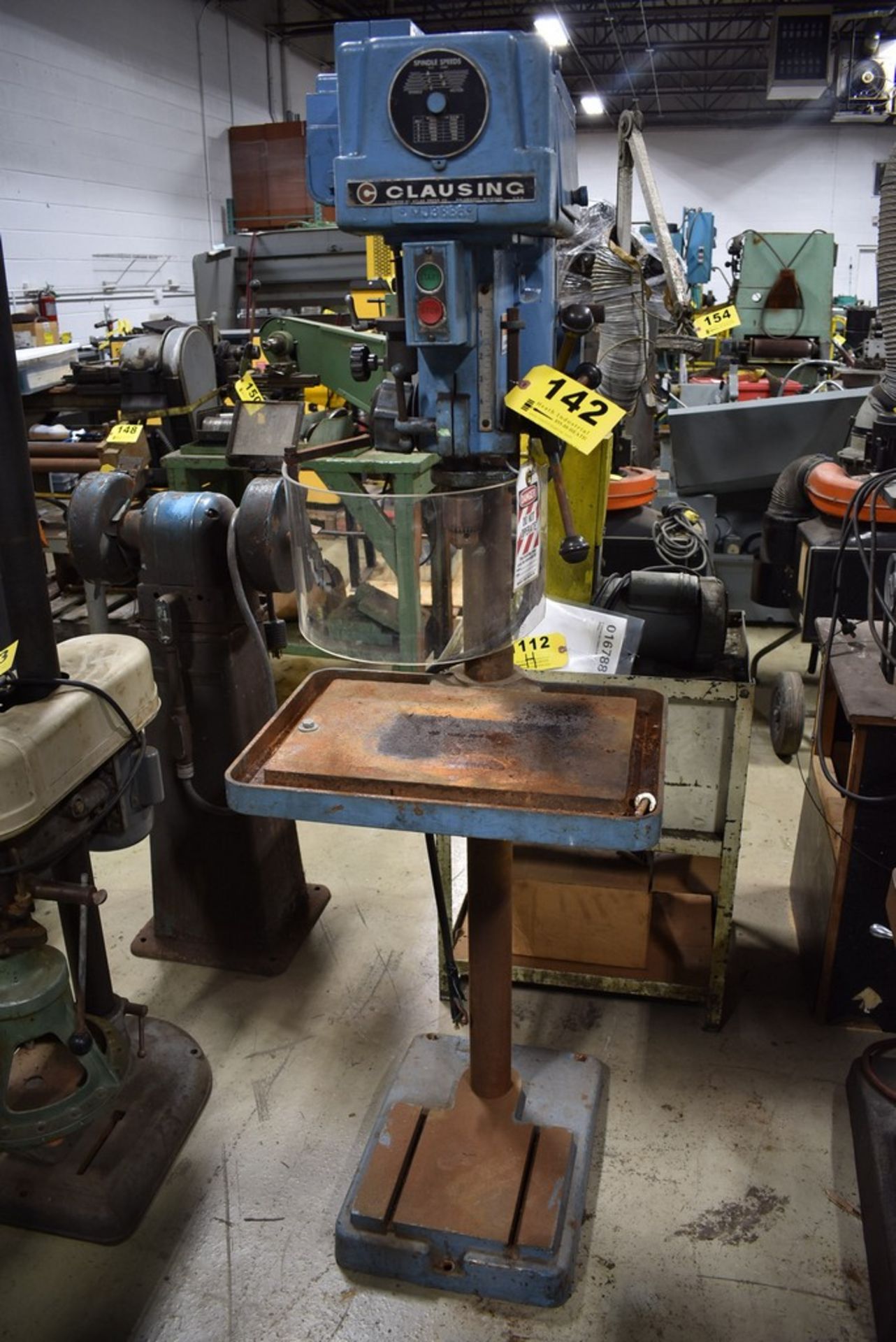 CLAUSING 16" FLOOR STANDING DRILL PRESS