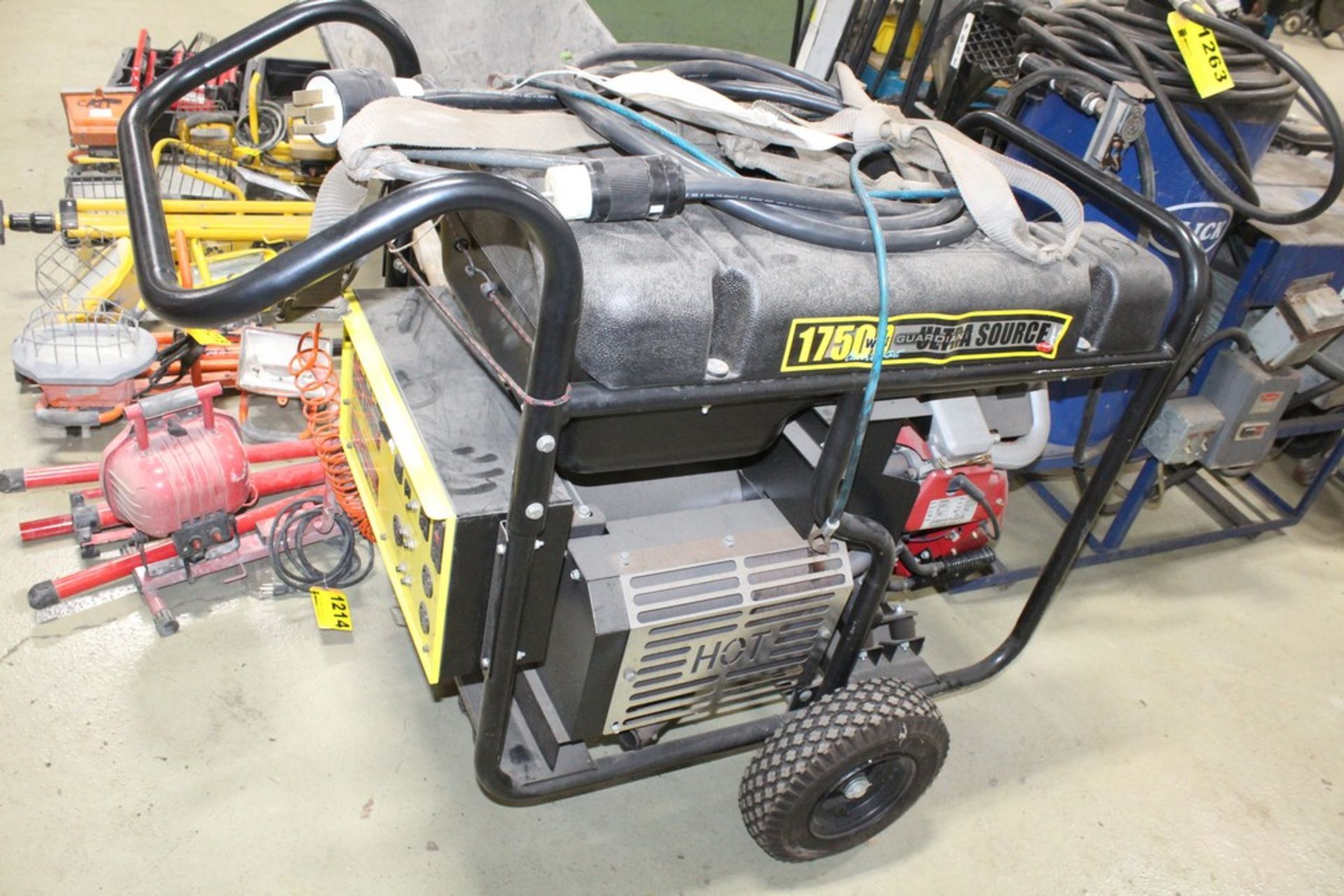 GUARDIAN "ULTRA SOURCE" 17,500 WATT PORTABLE GENERATOR WITH ELECTRIC START, GENERAC ENGINE, 33HP - Image 4 of 6