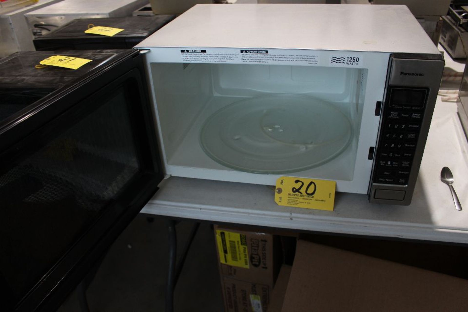 Panasonic Inverter microwave.