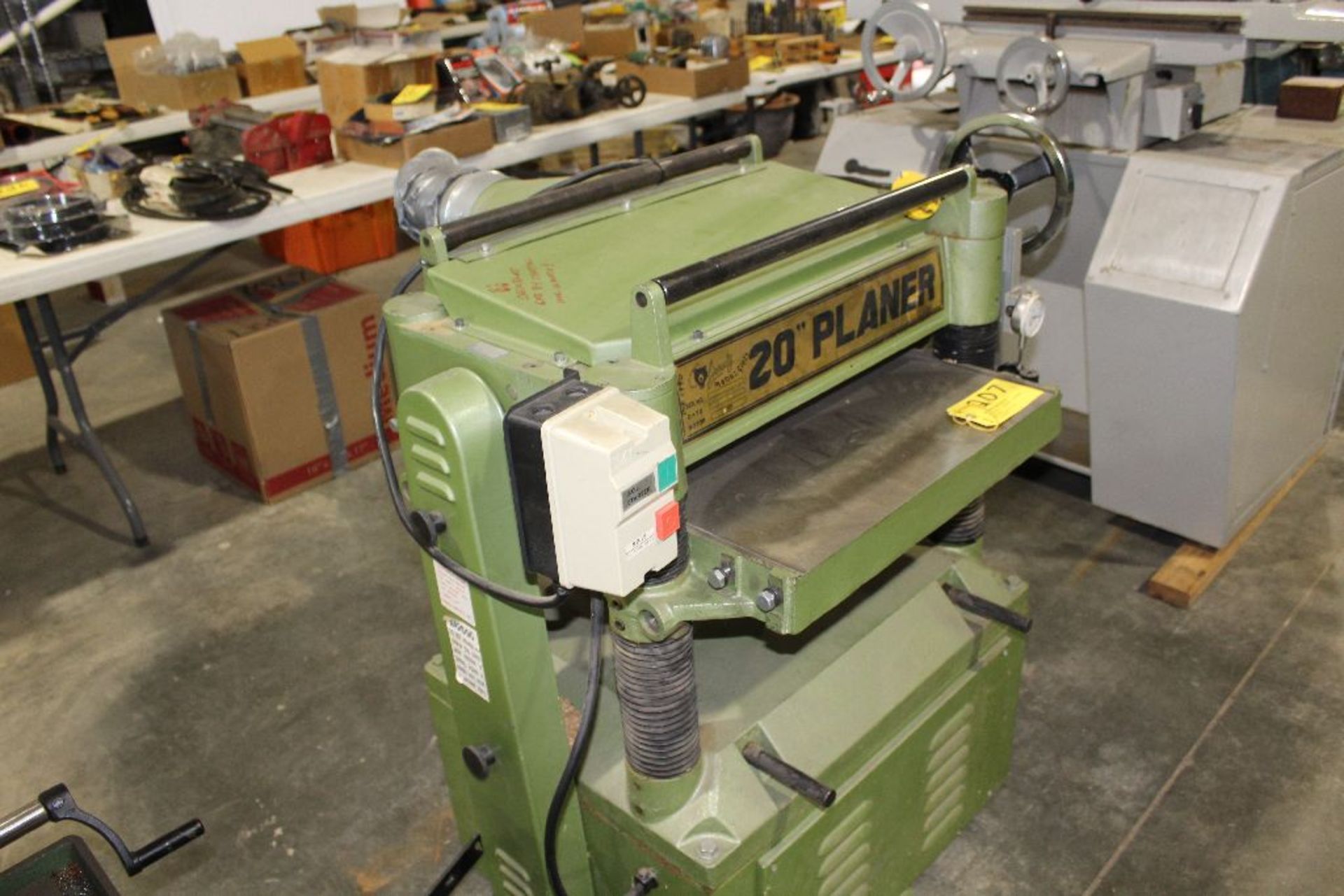 Grizzly 20" planer, G1033, 3 hp.