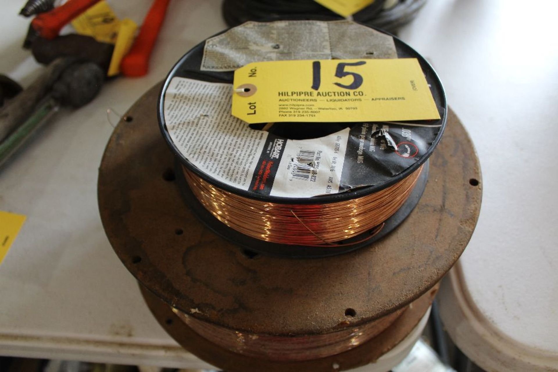 (2) Welding wire, 035, AS18.