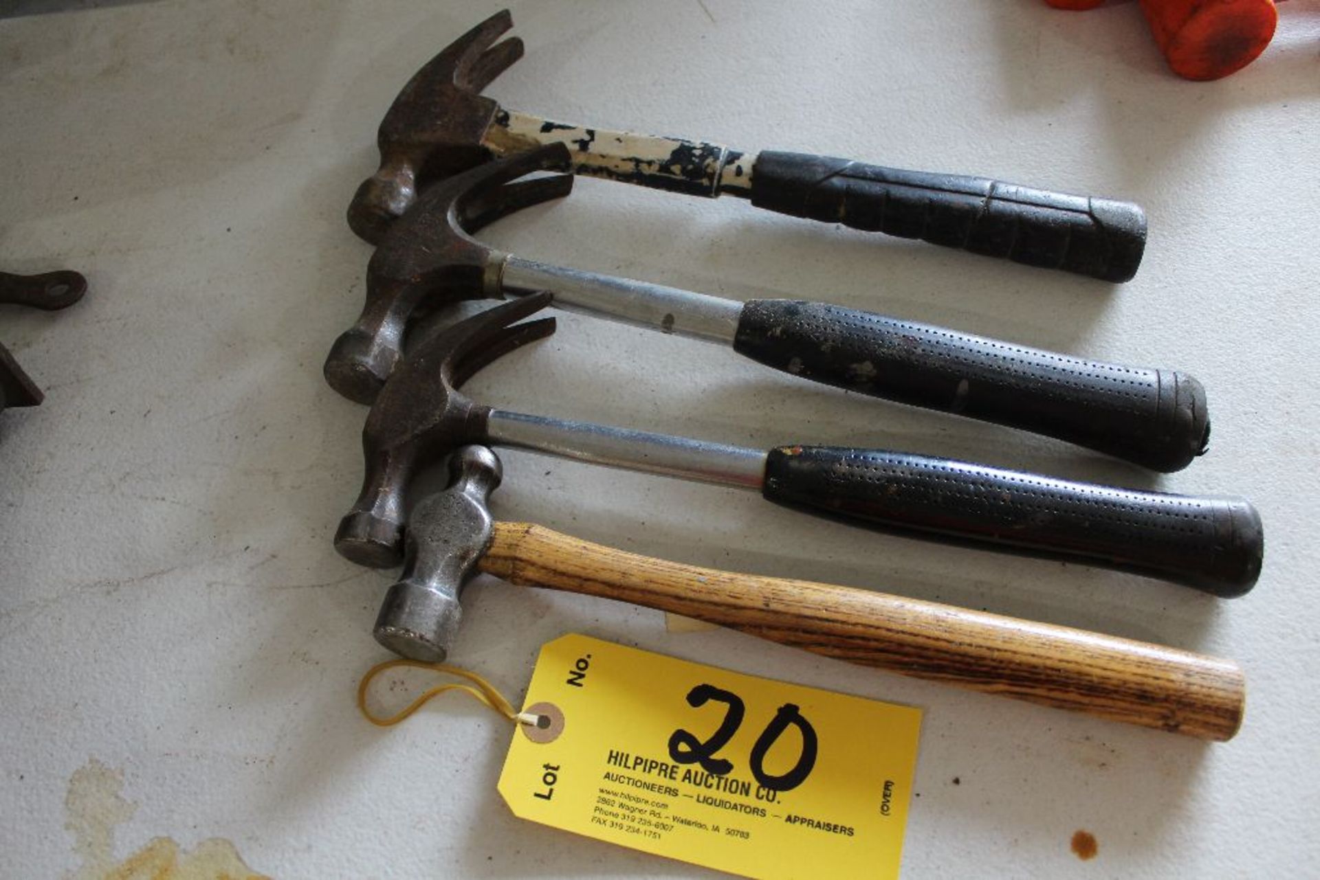 (4) Hammers.