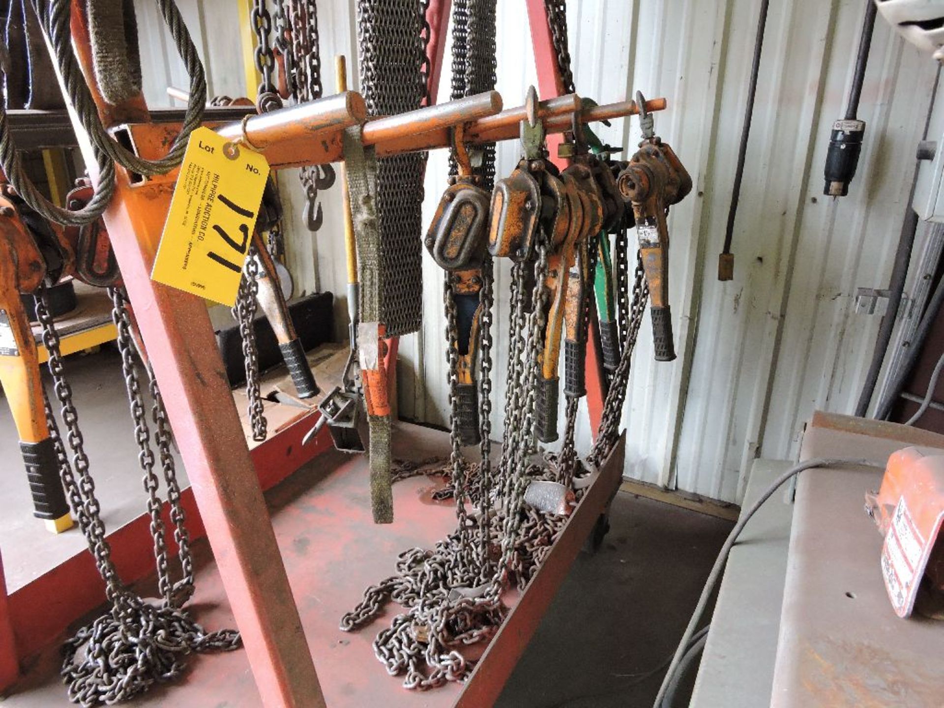 (6) Harrington chain hoists, 1 1/2. - Image 3 of 3