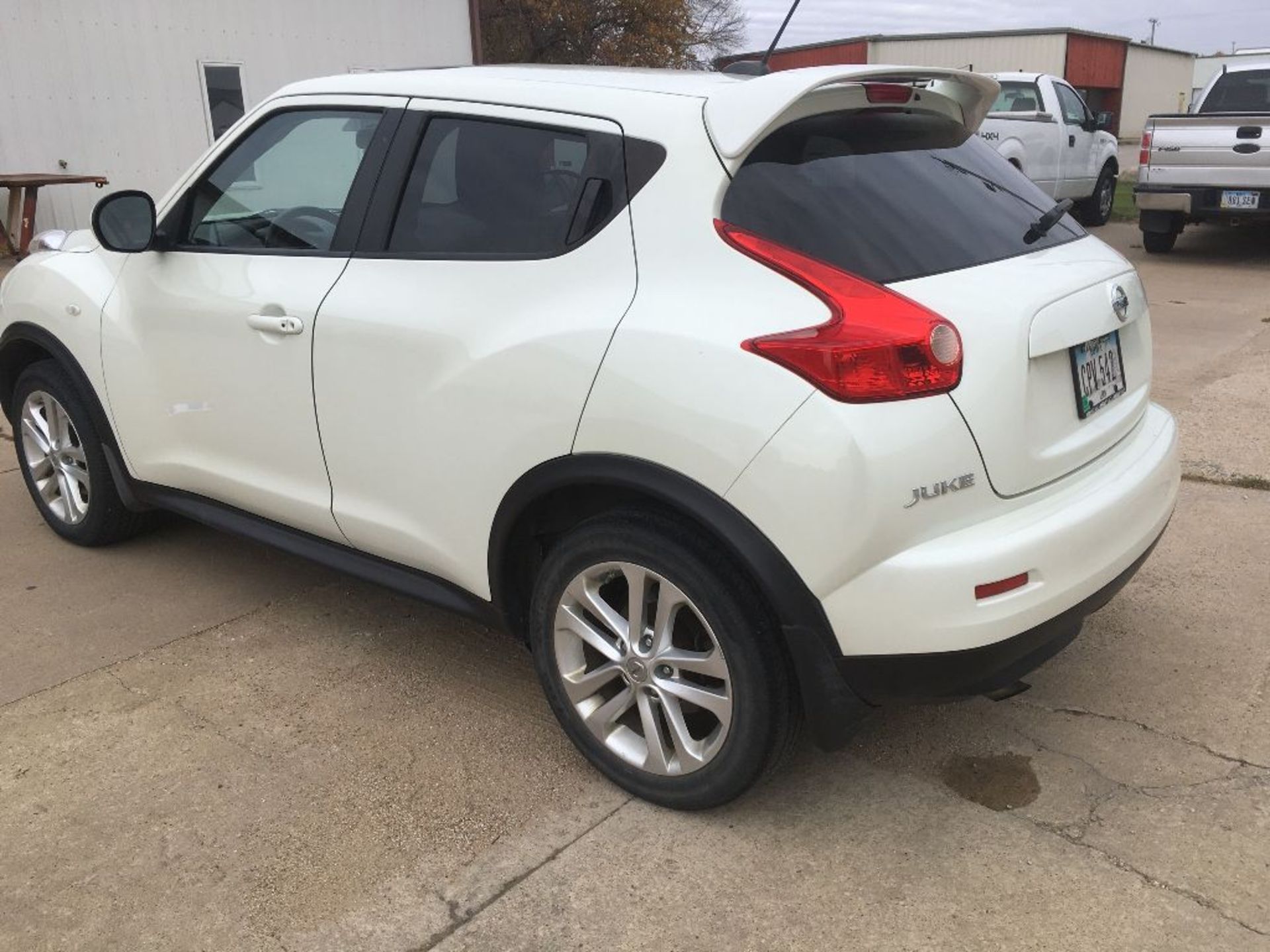 2012 Nissen Juke SV car, vin JN8AF5MV7CT125493, miles unknown. - Image 3 of 6