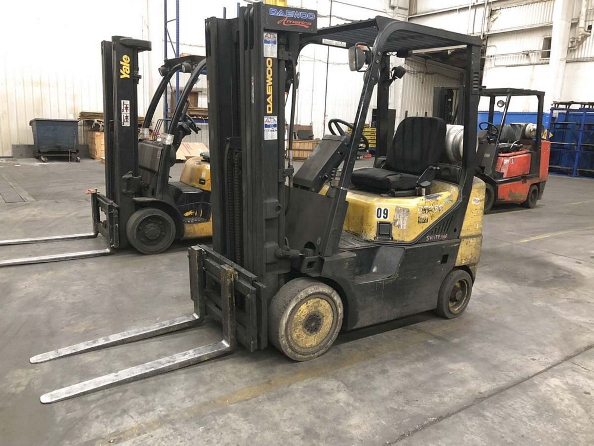 Daewoo Model GC25E-3 LP Forklift Truck - Image 10 of 17