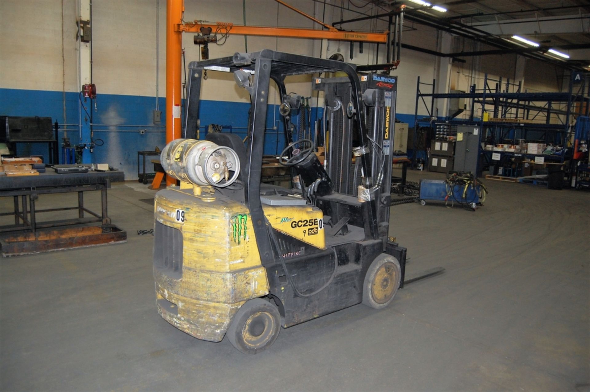 Daewoo Model GC25E-3 LP Forklift Truck - Image 3 of 17