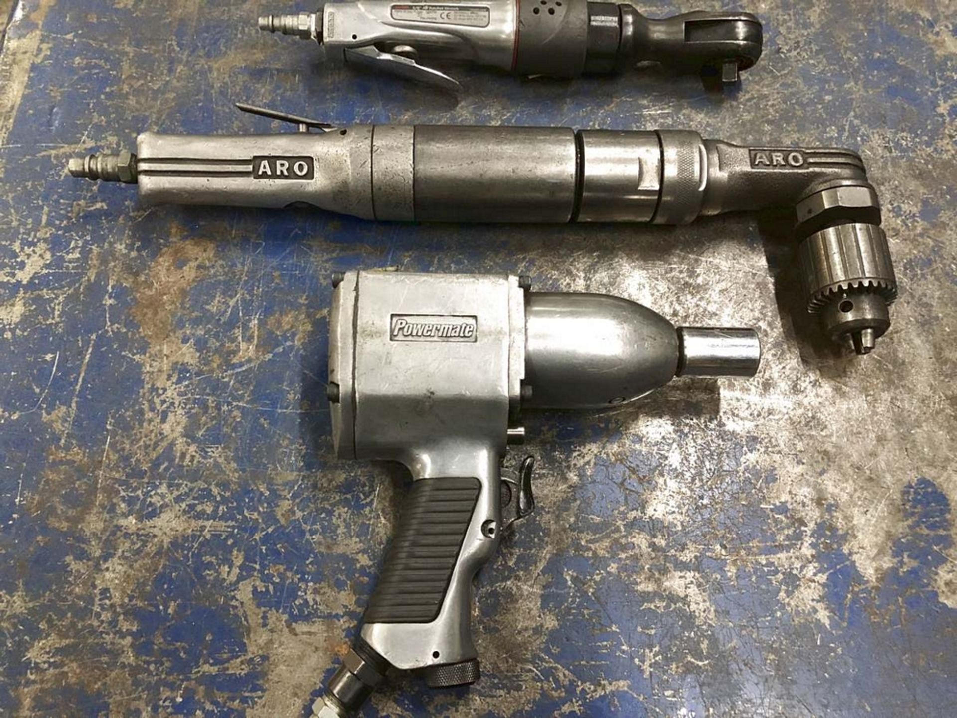 Lot of (4) Assorted Pneumatic Hand Tools - Image 2 of 3