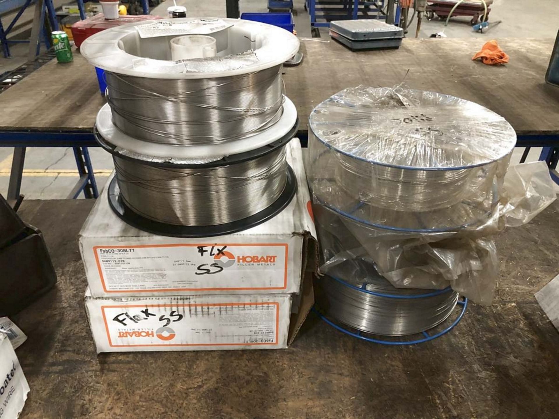 (2) Boxes Hobart Stainless Steel Welding Wire