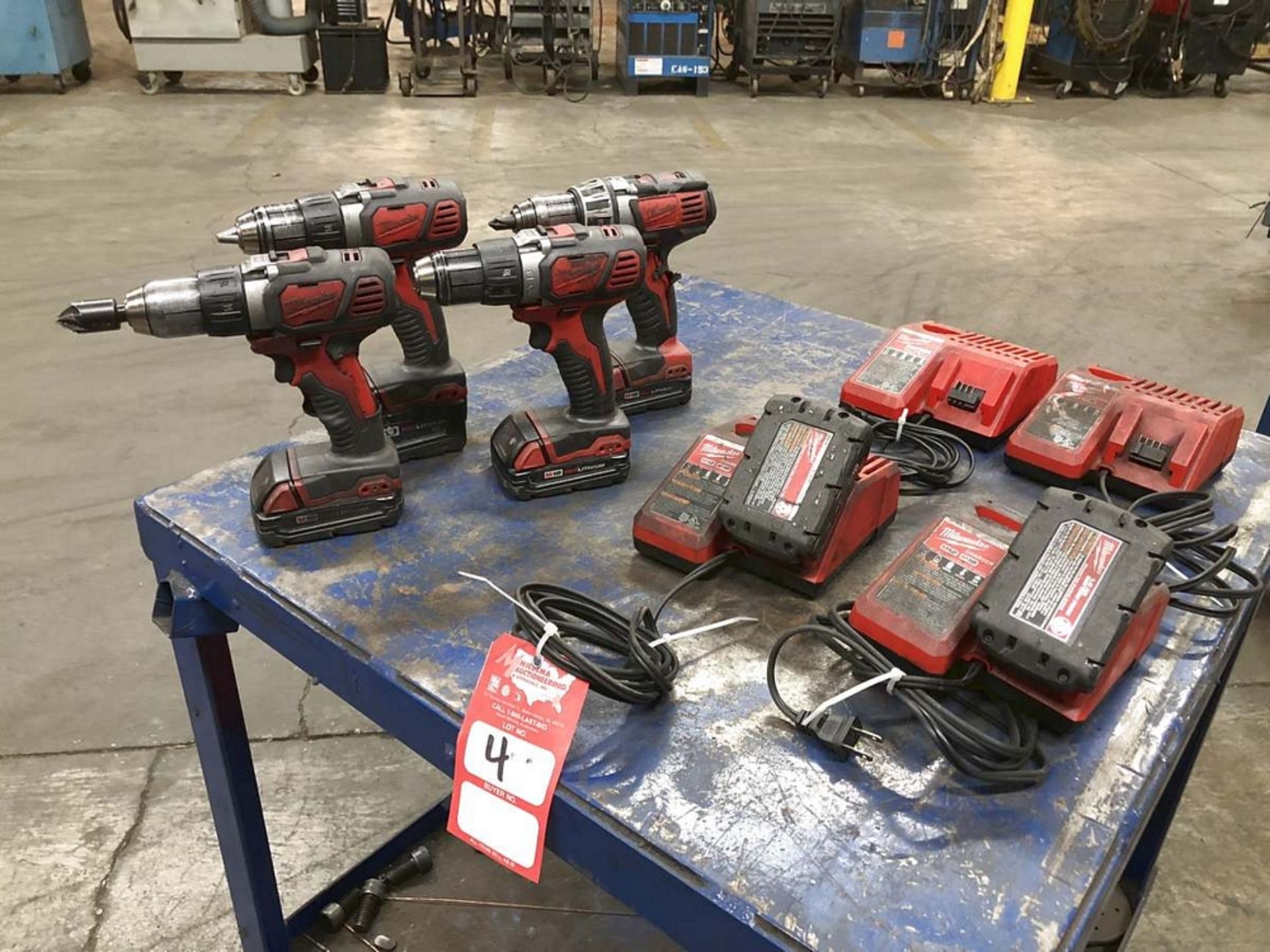 Milwaukee Assorted 18V Cordless Driver/ Hand Drills