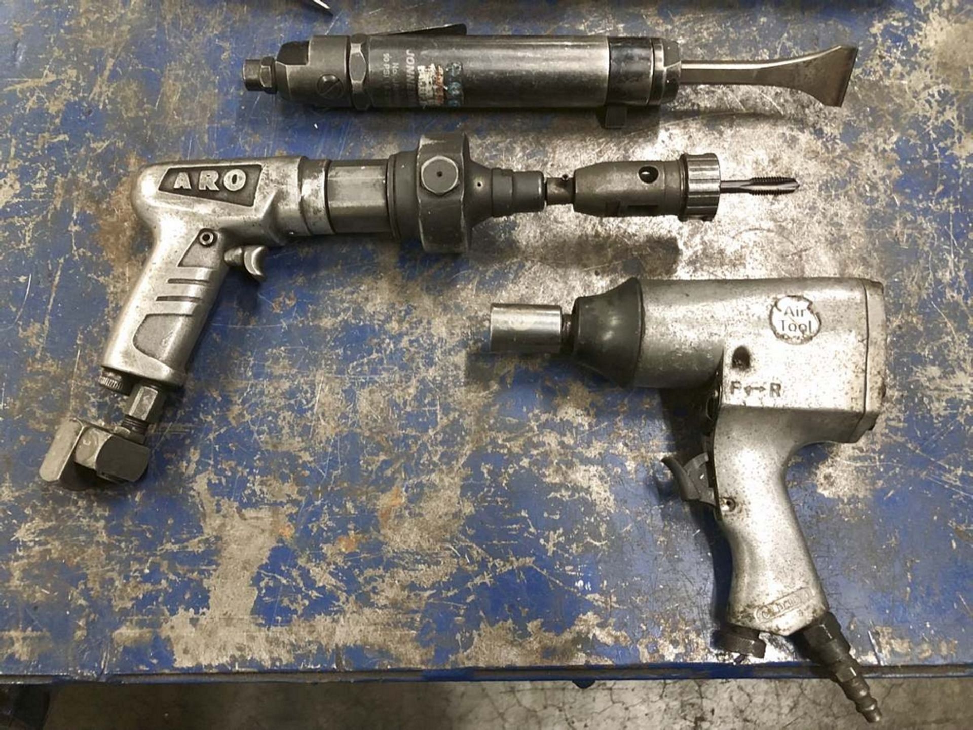 Lot of (4) Assorted Pneumatic Hand Tools - Image 2 of 3