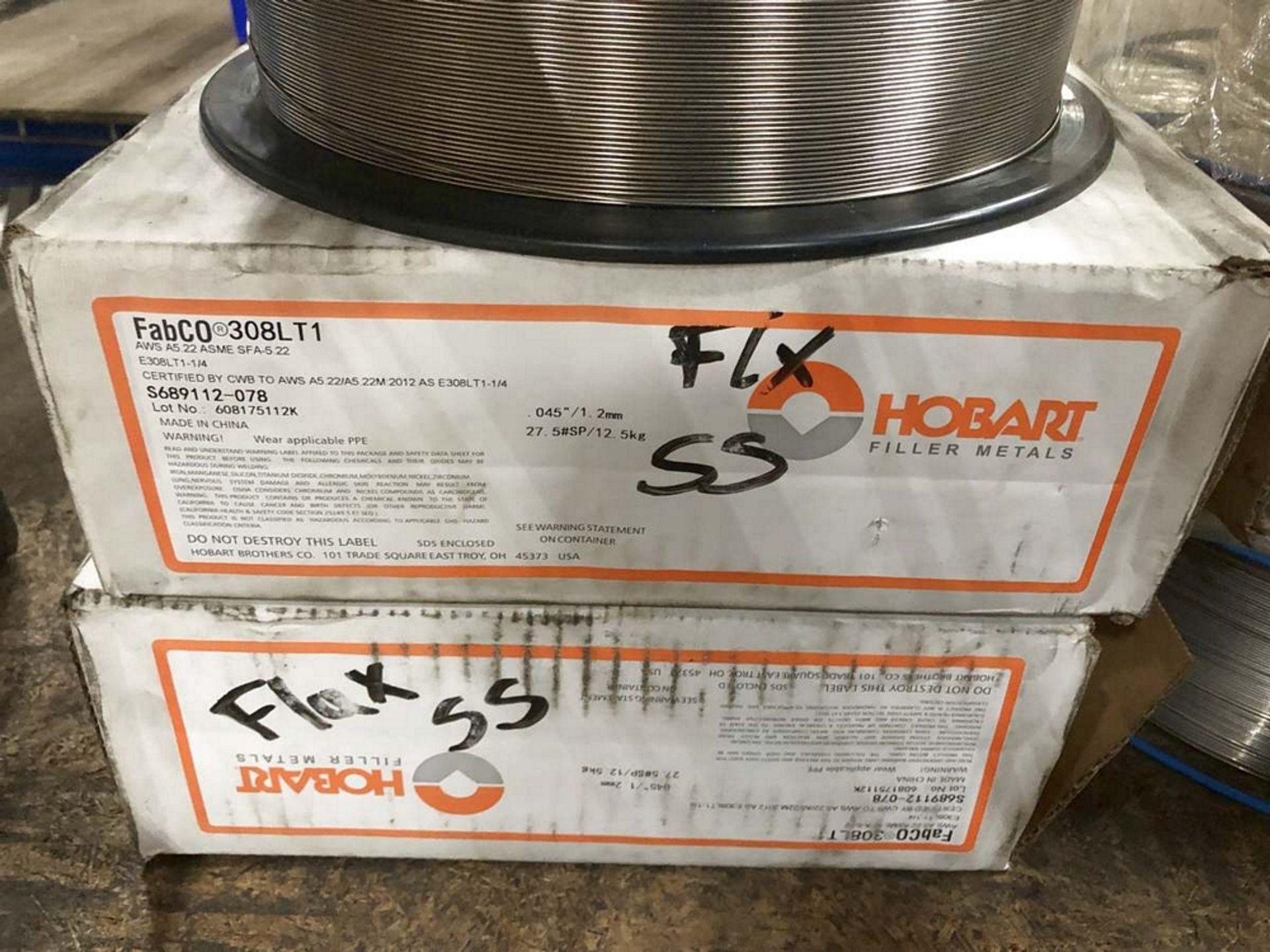 (2) Boxes Hobart Stainless Steel Welding Wire - Image 3 of 3
