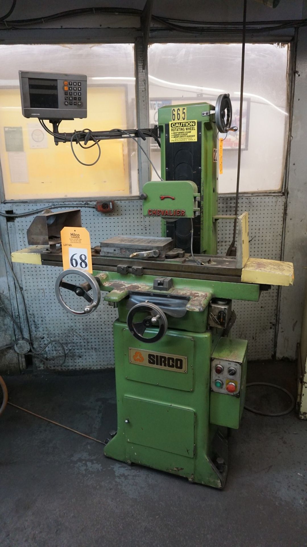 Sirco Model FSG-618 Surface Grinder