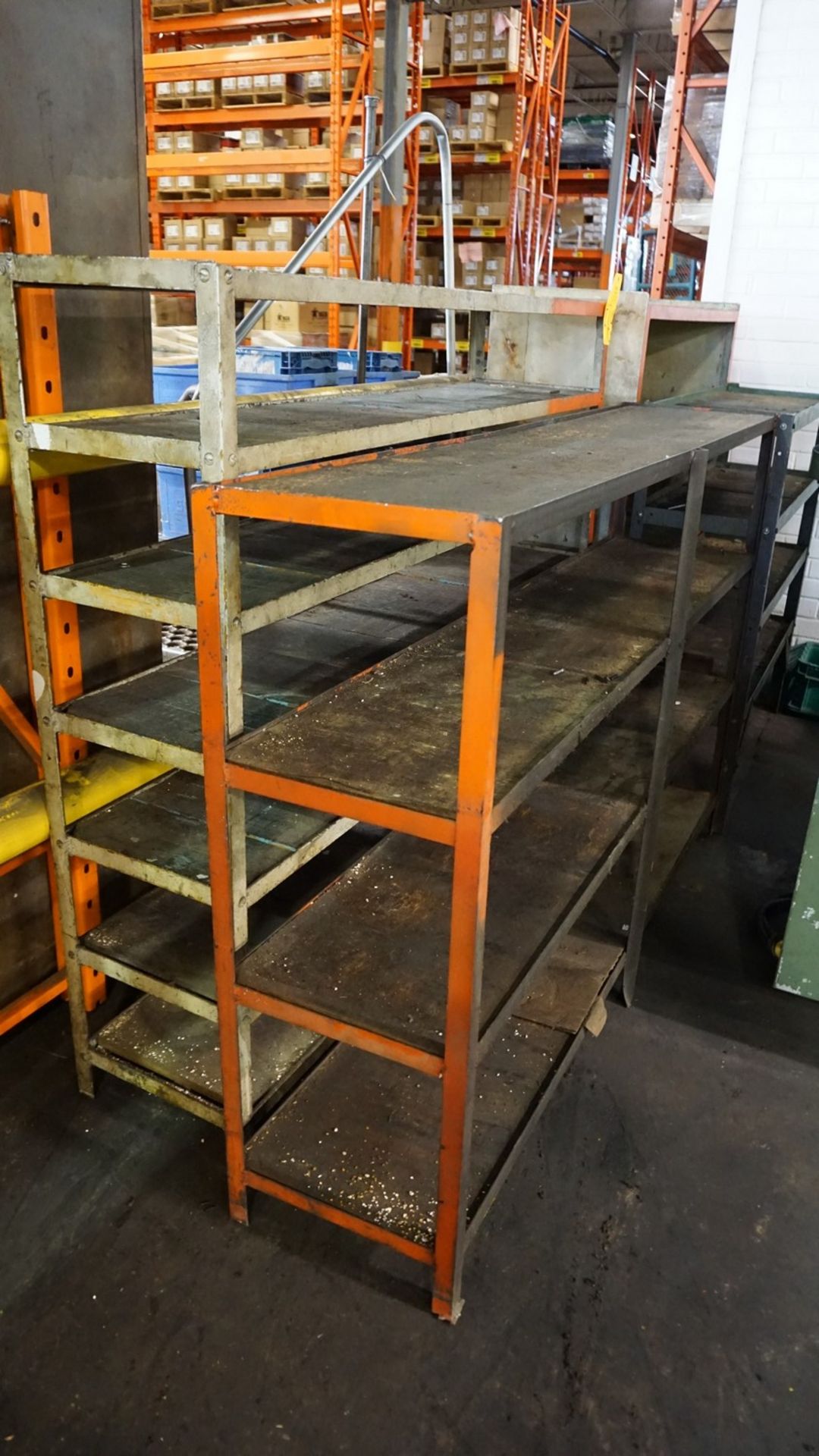 Lot of Asst. Metal Shelving