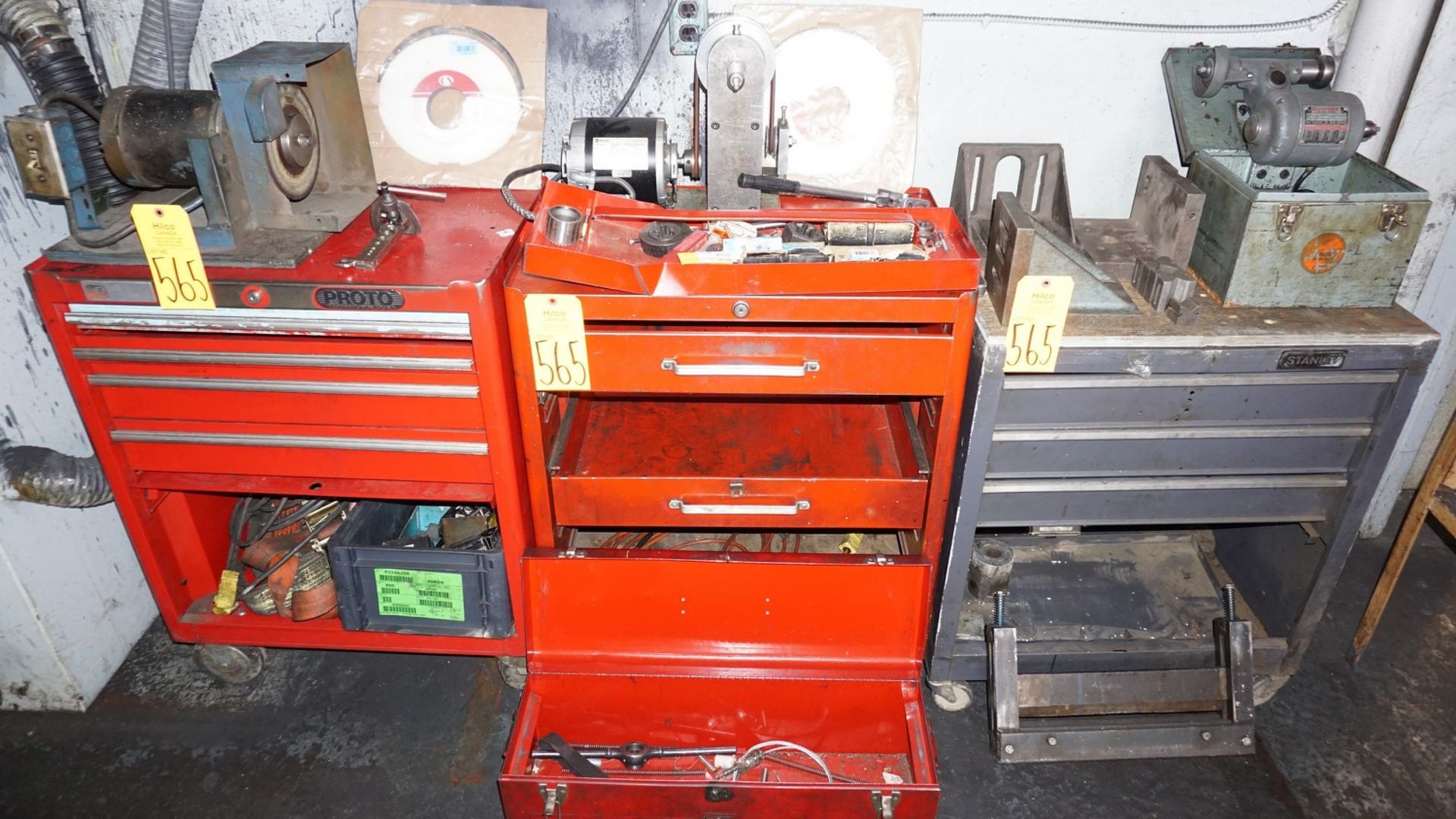 Lot of Asst. Tool Boxes