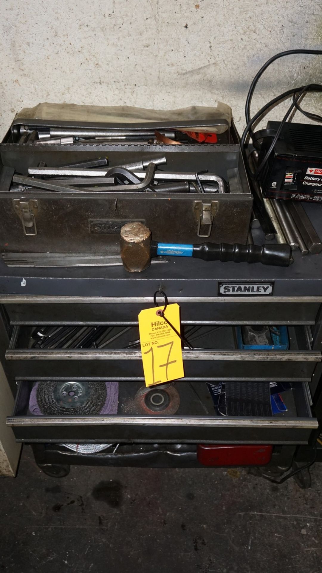 Tool Box with Contents