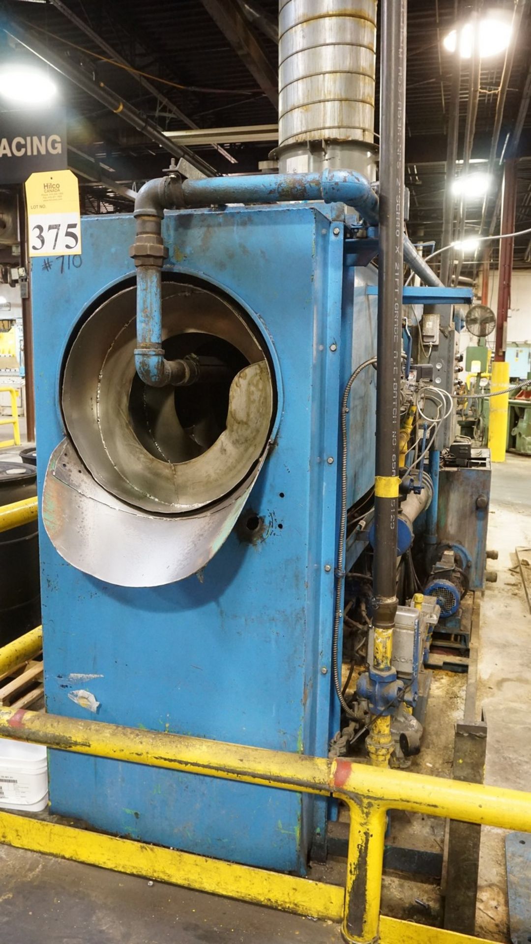 Blakeslee Model Spiral Natural Gas Fired 800,000 BTU Washer - Image 3 of 6