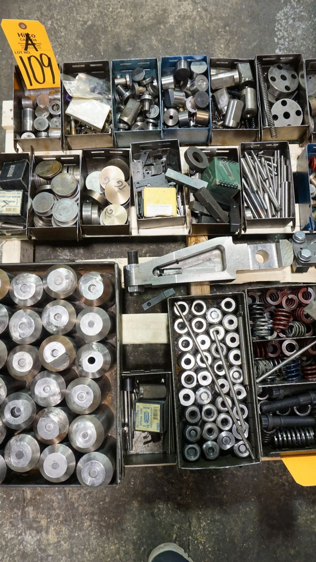 Lot of Asst. Ferromatic, RE Die Cases, Transfer Fingers, Spring/Combination Punch, Etc. - Image 9 of 9