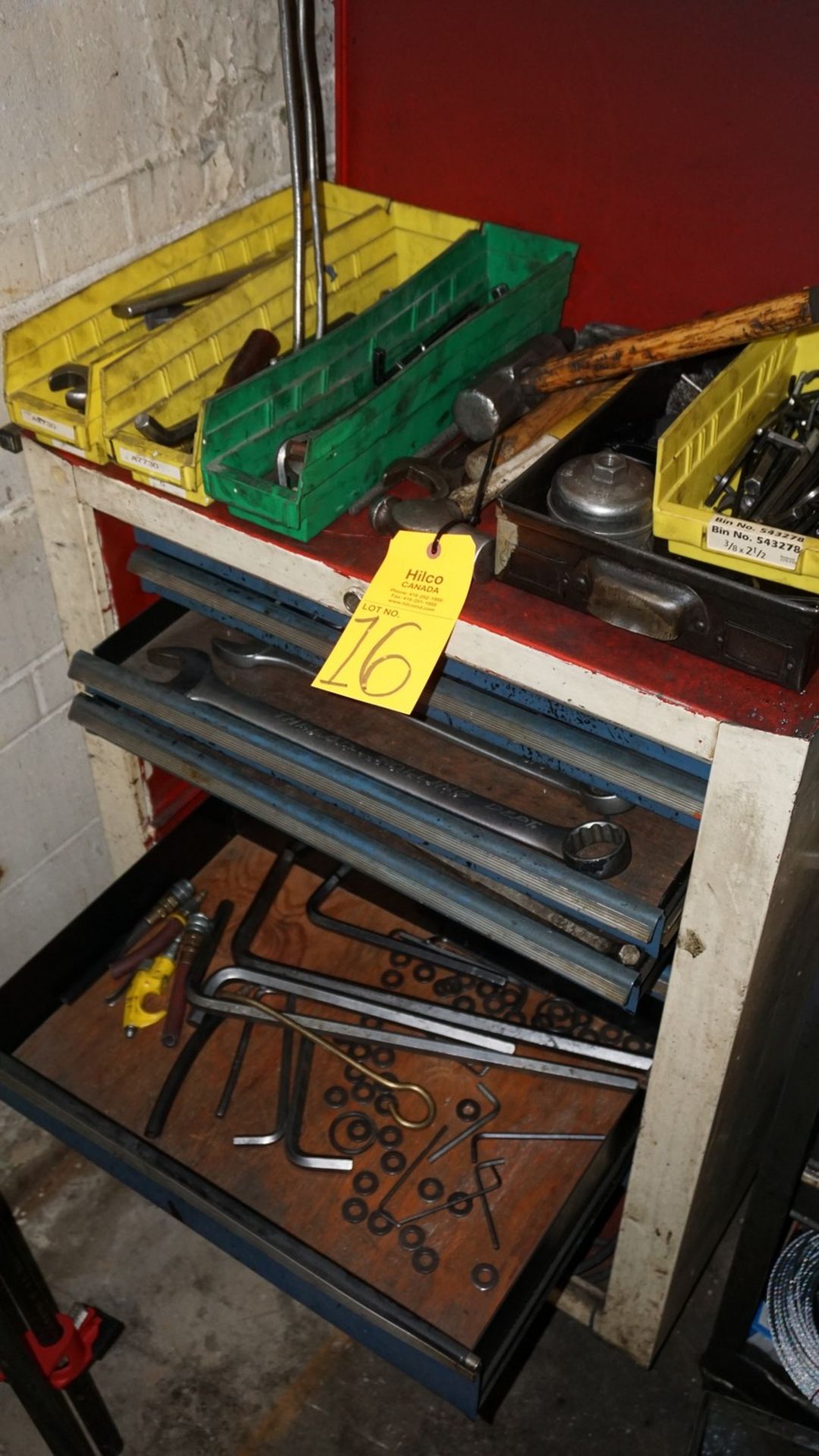 Tool Box with Contents