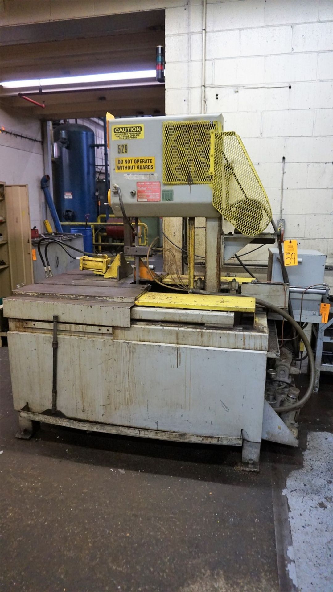 DoAll Model TF-14 Metal Cutting Vertical Band Saw Serial Number: 337-76153, 220V with Transformer - Image 2 of 3