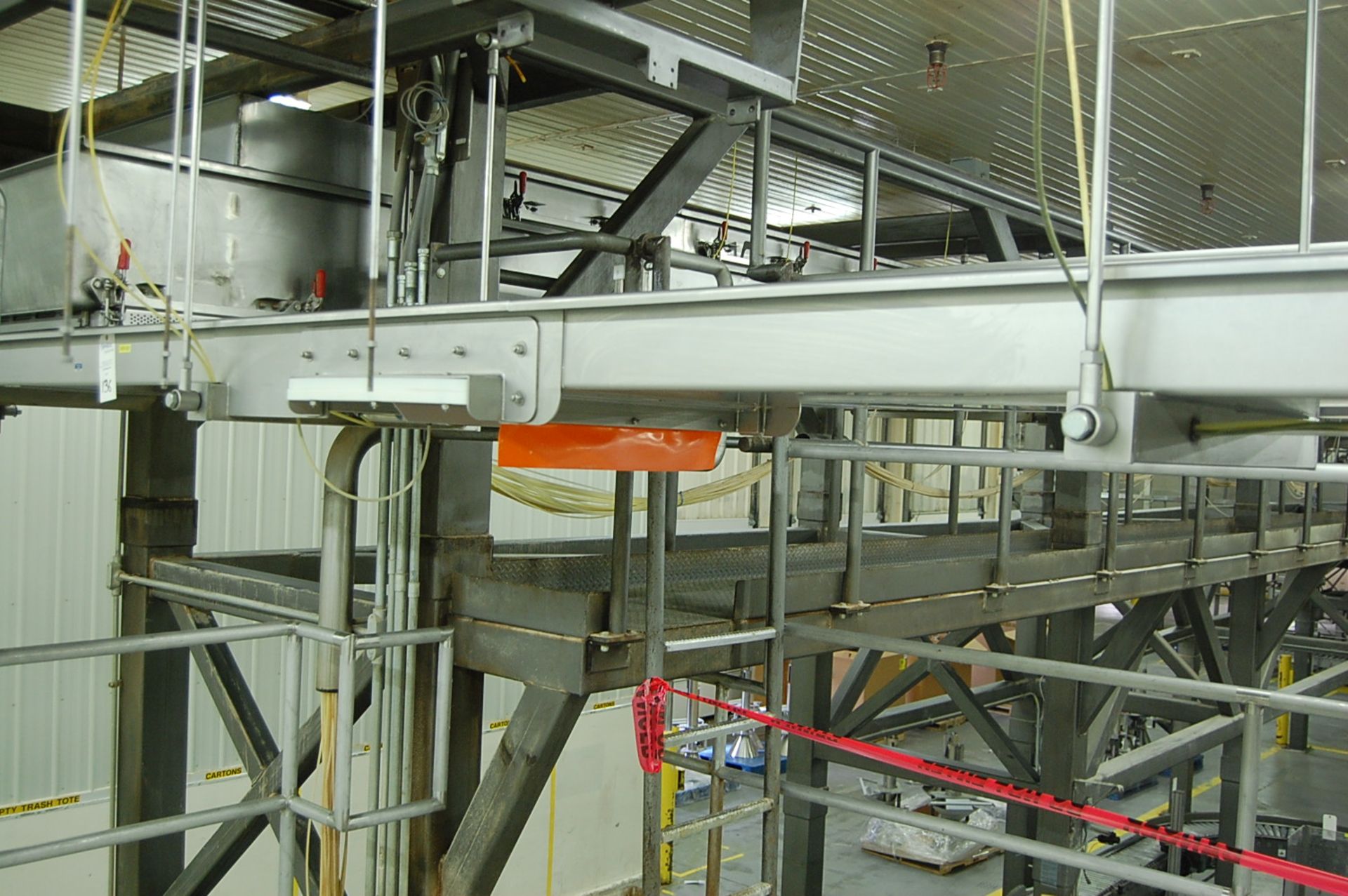 Smalley 40' x 24" Stainless Steel Vibratory Conveyor - Image 3 of 4