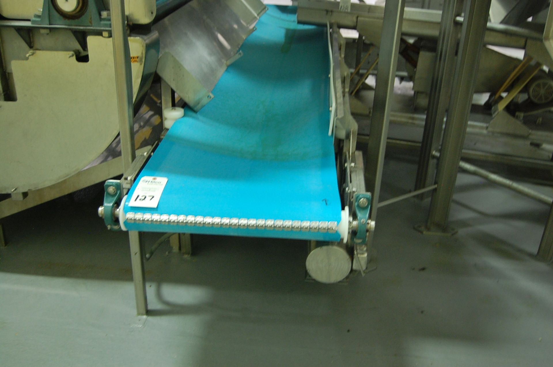29' x 24" Plastic Food Grade Hooded Belt Conveyor - Image 3 of 3