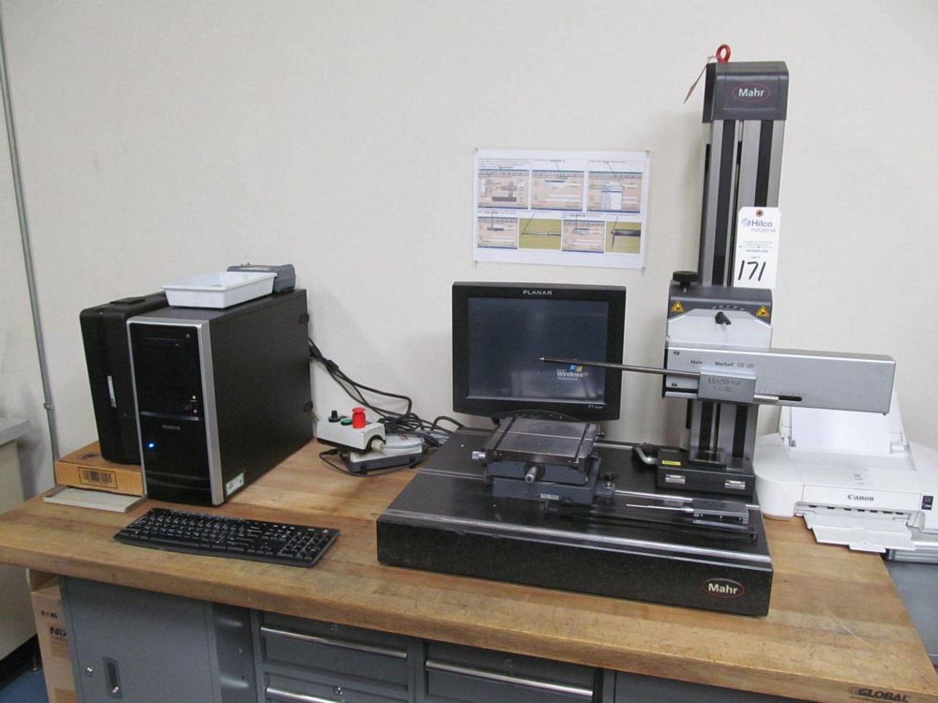 Mahr Model MarSurf CD 120 Contour Measuring Machine - Image 2 of 3