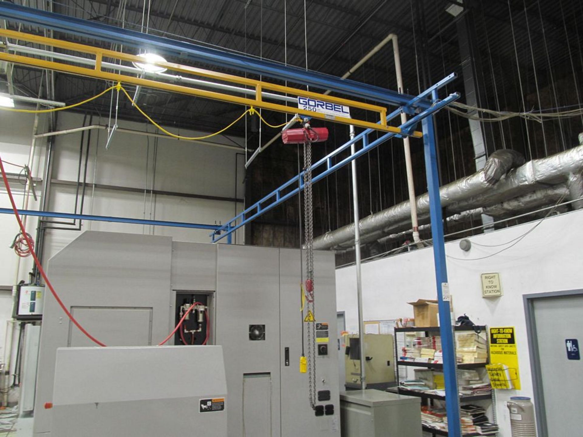 Gorbel 250 lb. Free Standing Bridge Crane - Image 4 of 4