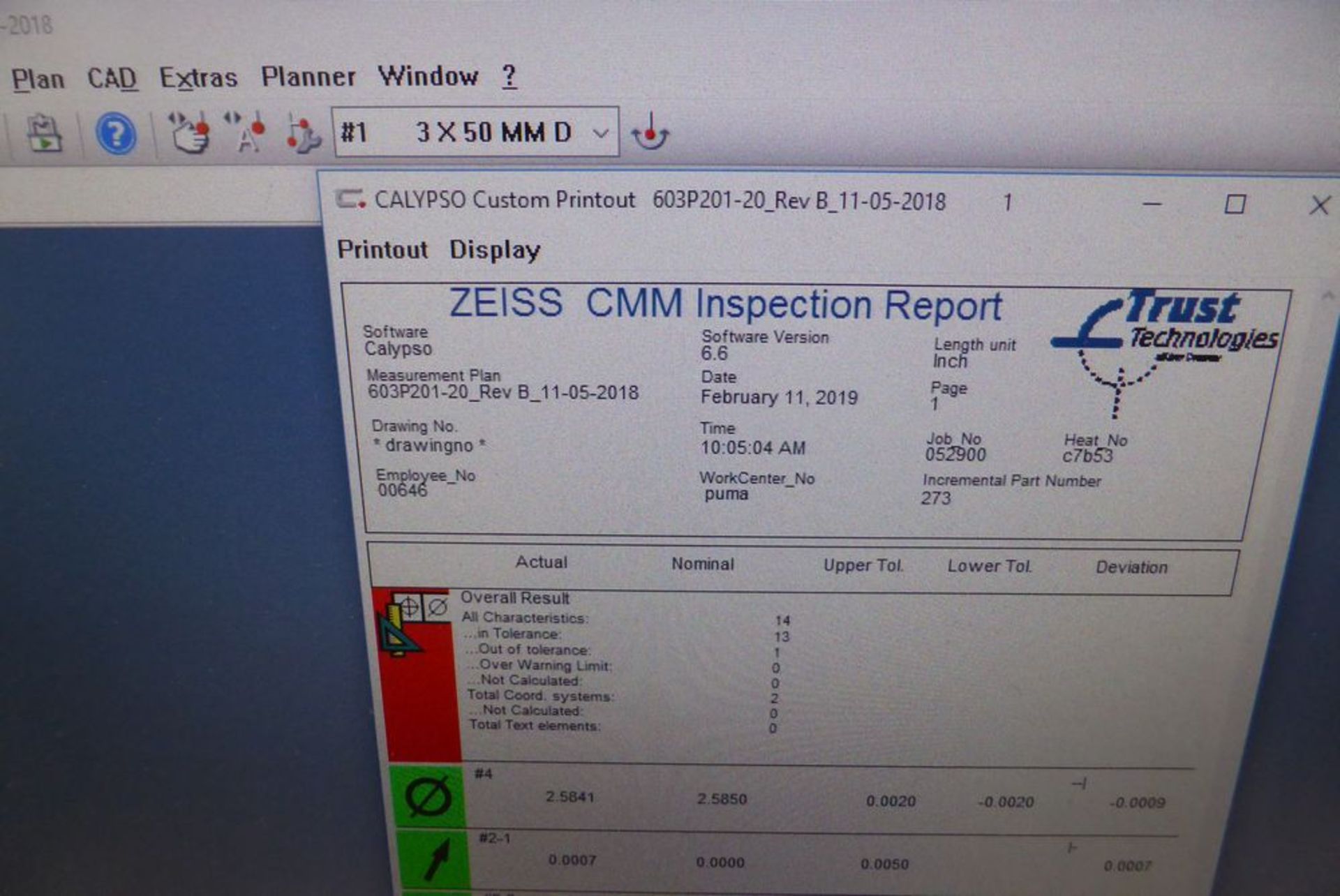 Zeiss Model Contura G2 HTG 10/12/6 RDS Coordinate Measuring Machine - Image 8 of 15