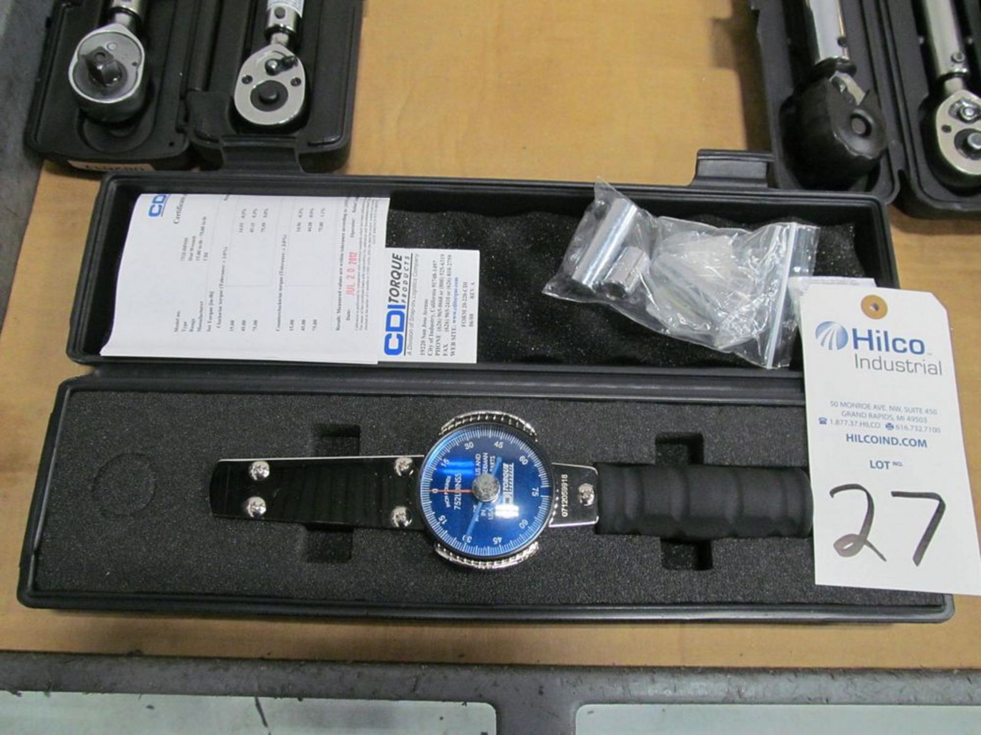 CDI Model 752LDINSS 3/8" Dial Type Torque Wrench