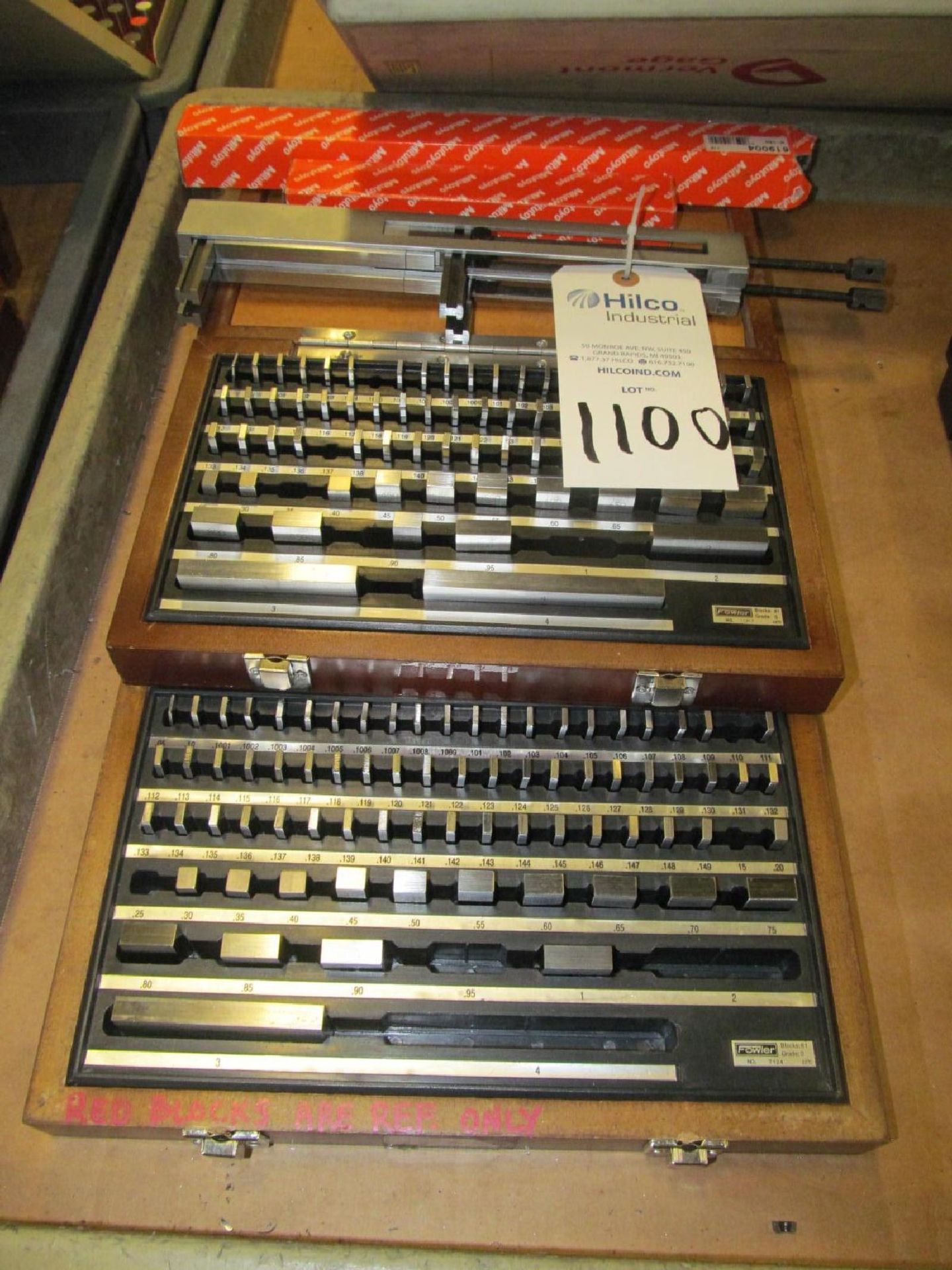 Assorted Gage Blocks & Holders