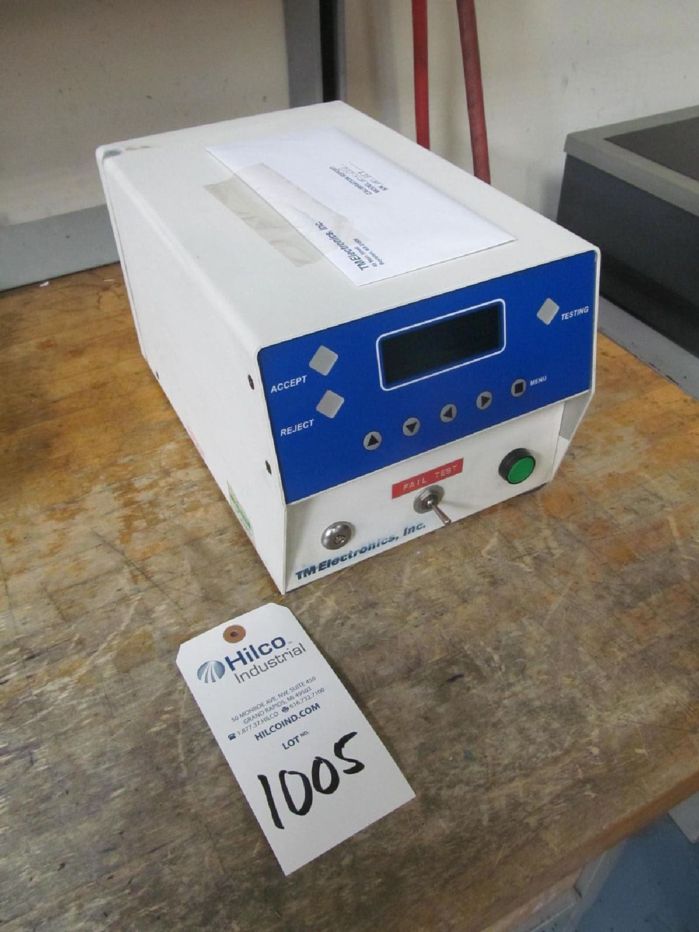 TM Electronics Model W-L-050 Leak Tester