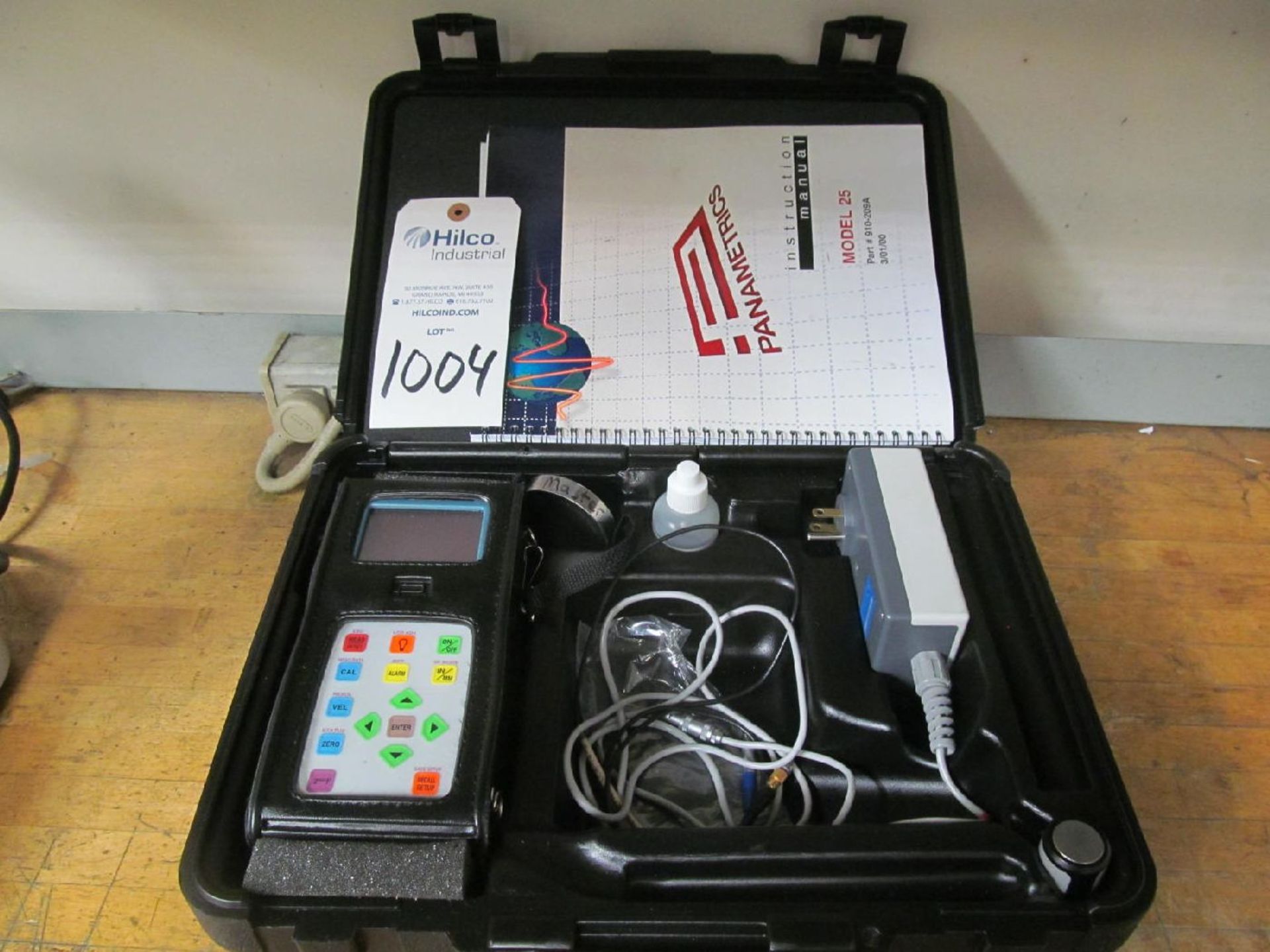 Panametrics Model 25 Precision Ultrasonic Thickness Gage