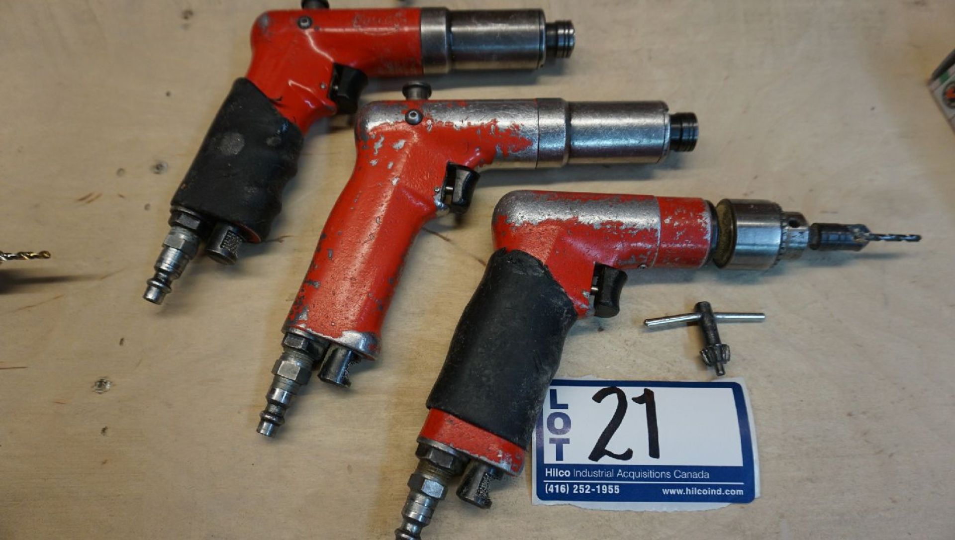 Sioux Pneumatic Driver / Drills